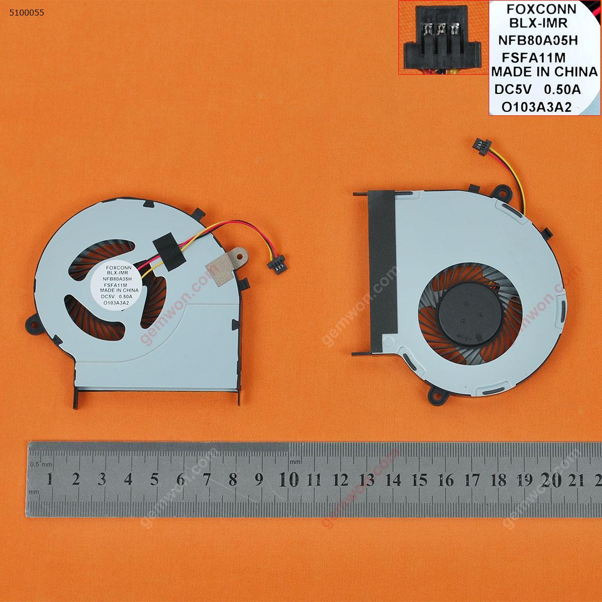 Picture of New Replacement CPU Cooling Fan For Toshiba Satellite L50-B L55-B L50D-B L55T-B L55-B5267(Original) FFD6  DFS541105FC0T   NFB80A05H   FABLI00EUA Layout