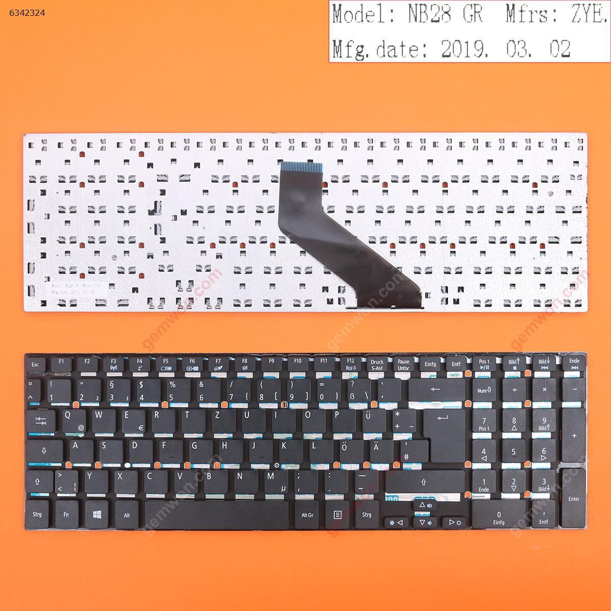 Picture of New Replacement Laptop Keyboard For ACER Aspire 5755G 5830T BLACK OEM Withoutfoil WIN8 GR Layout