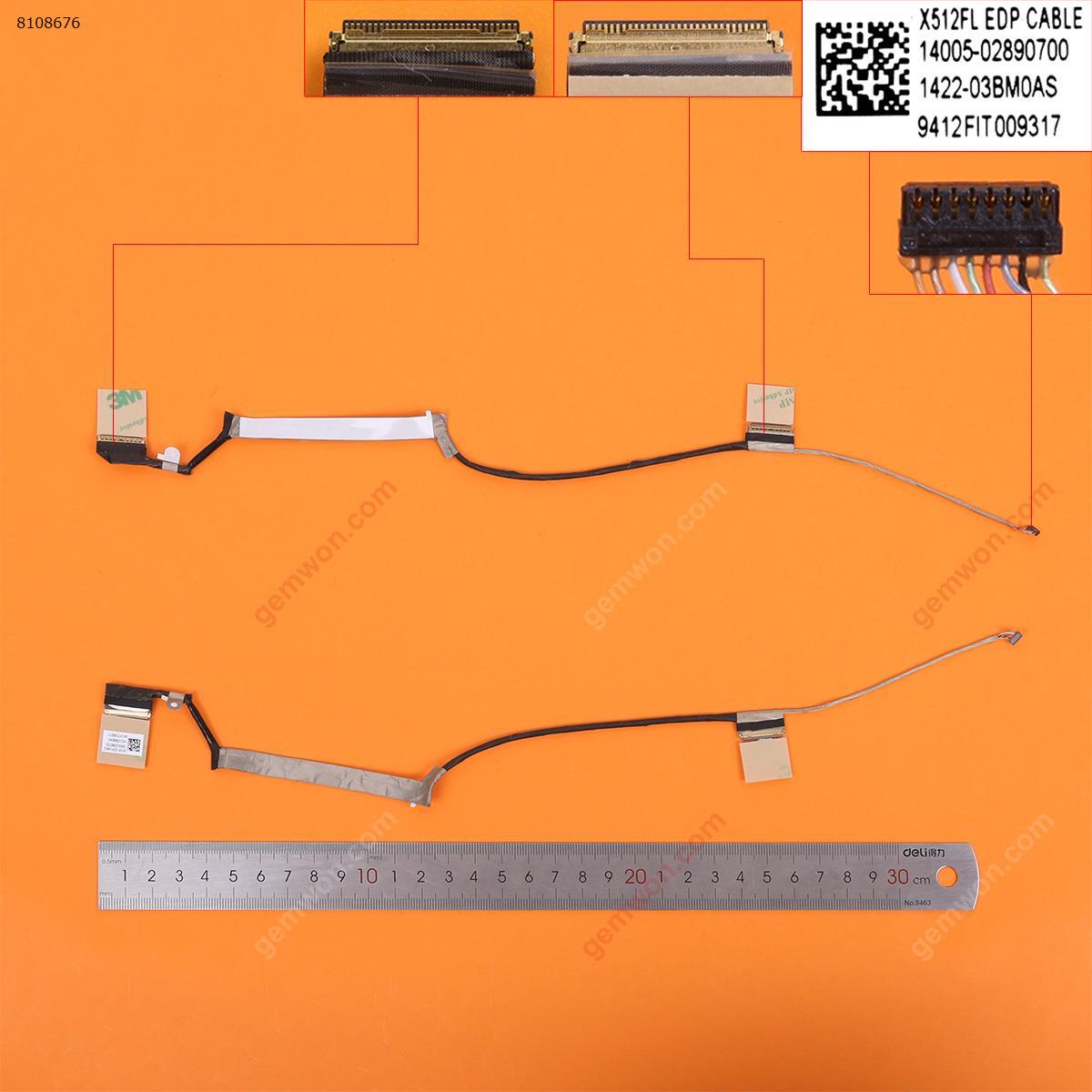 Picture of New LCD Display Screen Cable Replacement  For ASUS X512 X512UF X512FL X512UF X512FA 1422-03bm0as ,ORG