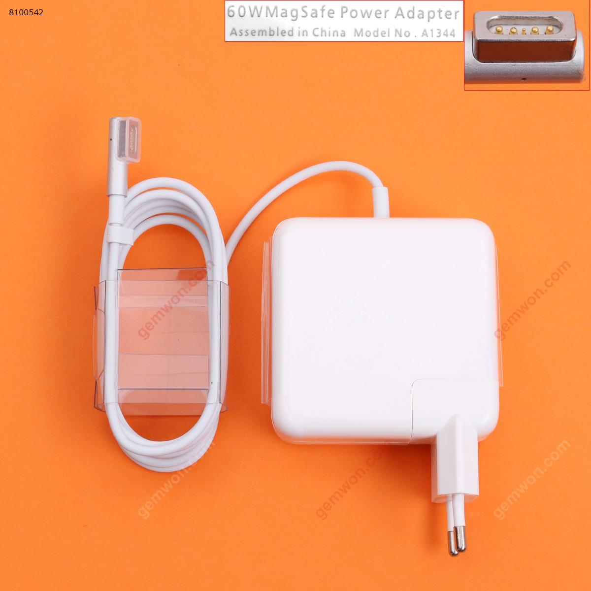 Picture of Apple Macbook 16.5V 3.65A 60W Connector Shape L For A1181 A1185 A1330 A1278 A1342 A1344 A1435 (High copy) Plug：EU