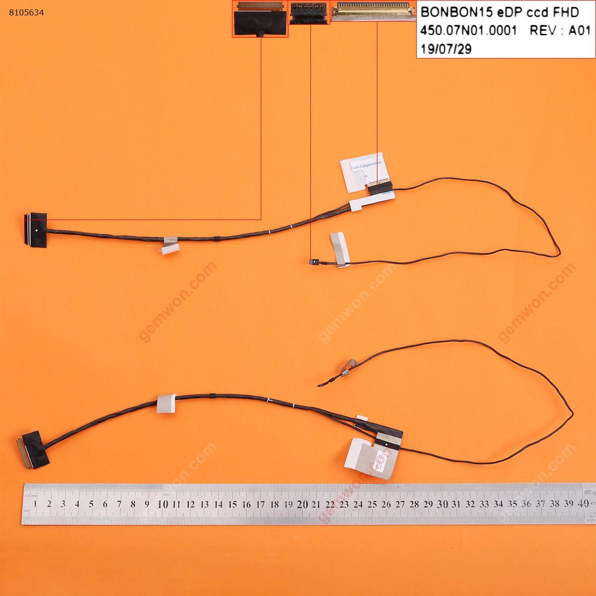 Picture of New LCD Display Screen Cable Replacement  For HP Envy x360 m6-aq103dx 003dx 005dx  450.07n01.0001，ORG