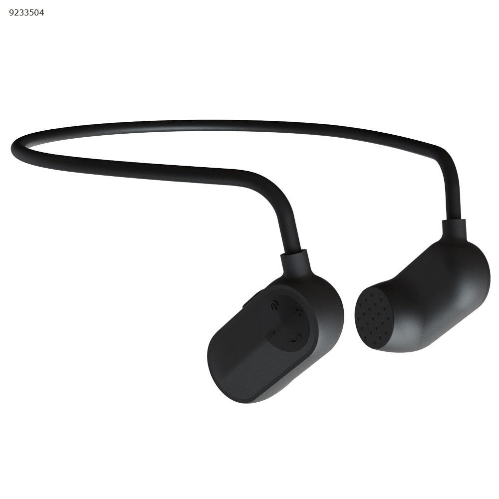 Picture of Head-mounted waterproof MP3 diving does not enter the ear bone conduction outdoor sports swimming MP3 player（Black8G）