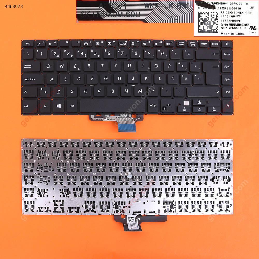 Picture of New Replacement Laptop Keyboard For ASUS VivoBook 15 X510UA X510UQ F510UA BLACK (Without FRAME)Win8 PO Layout