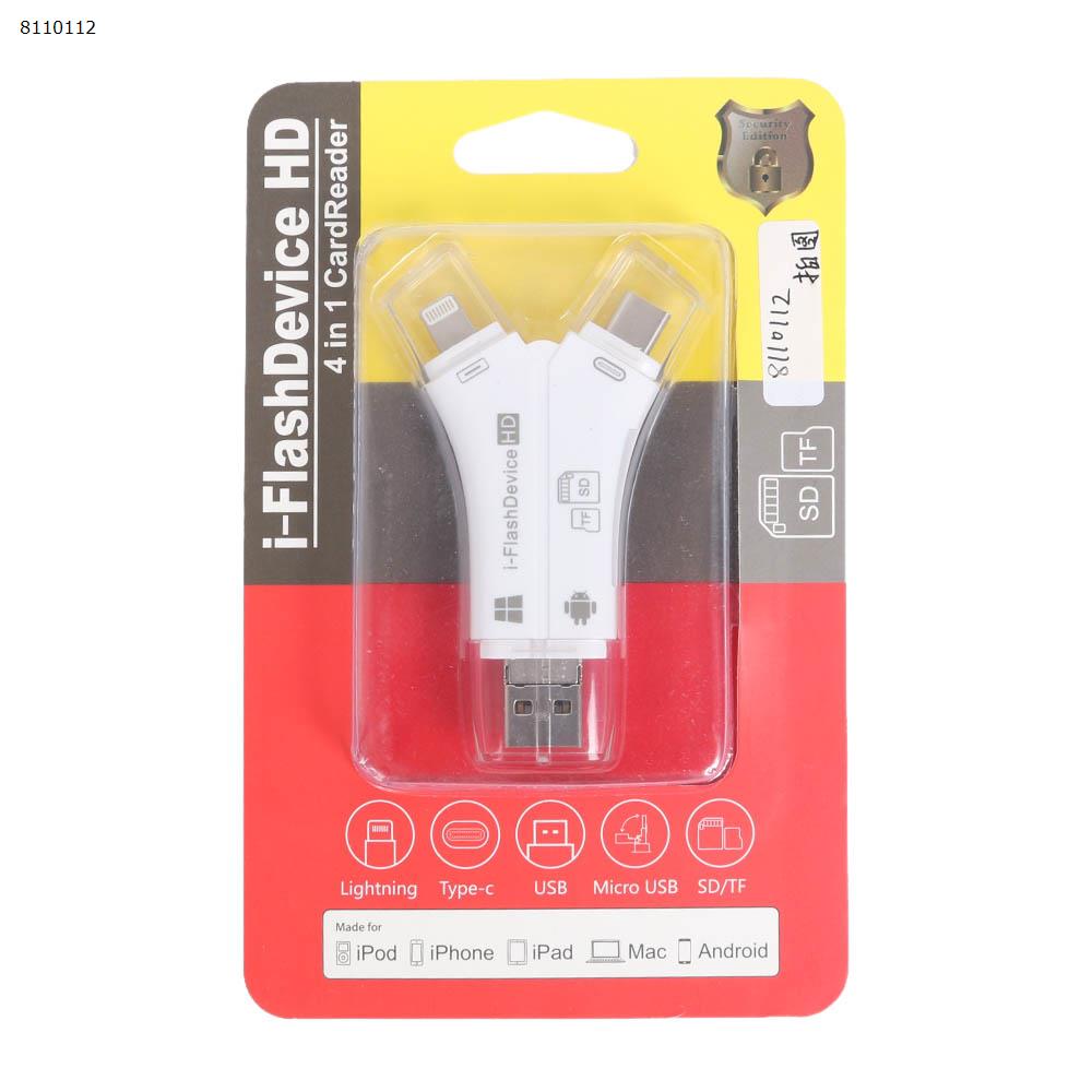 Picture of Type-c Apple mobile computer multi-function card reader