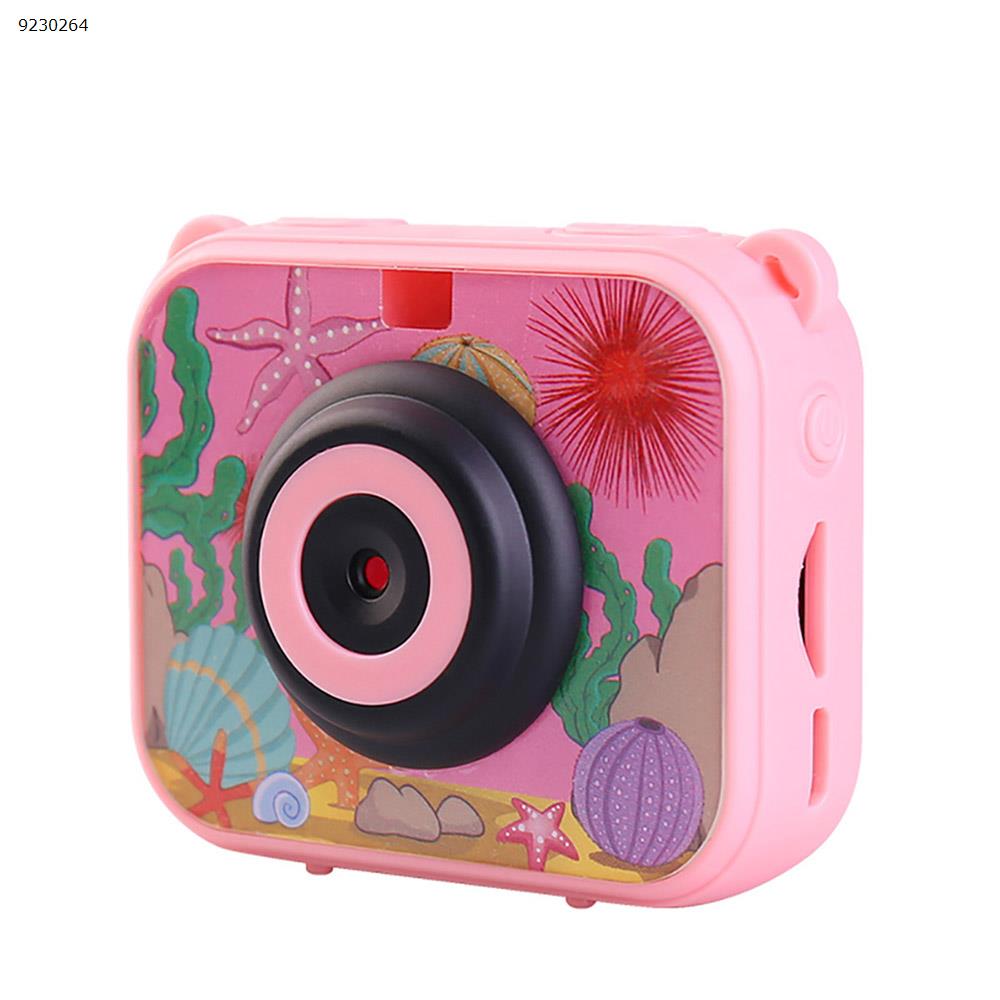 Picture of AT S20 Mini Children Kids Camera Digital Waterproof Camera with Video Recorder Pink