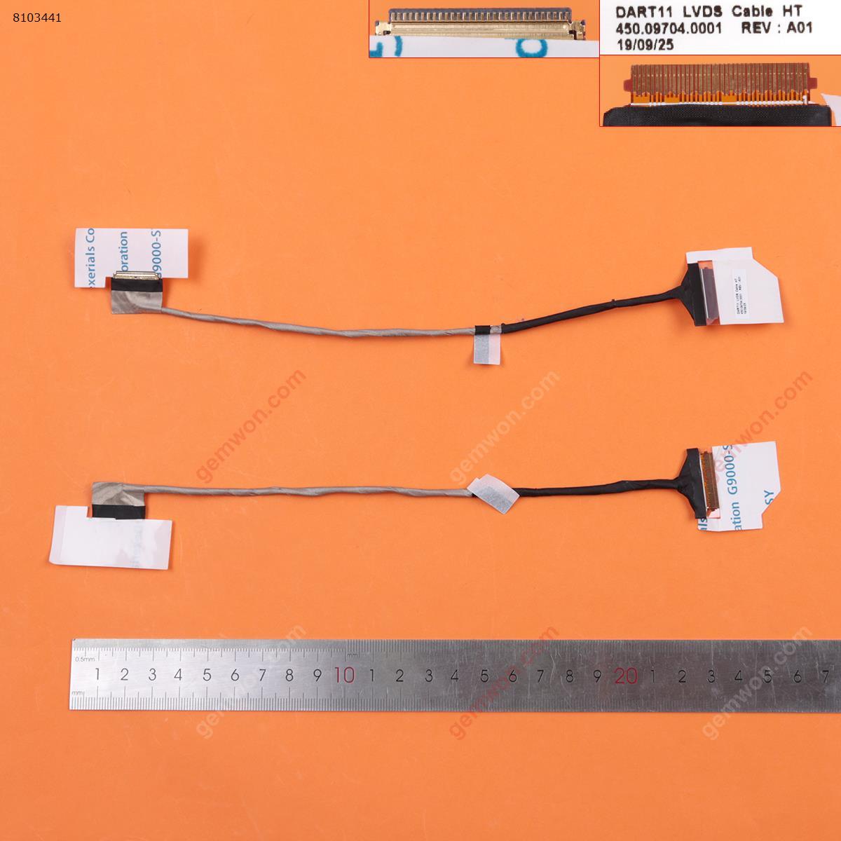 Picture of New LCD Display Screen Cable Replacement  For HP11-v010wm 11-v020wm 11-v 11 g5 450.09704.0001 ,ORG