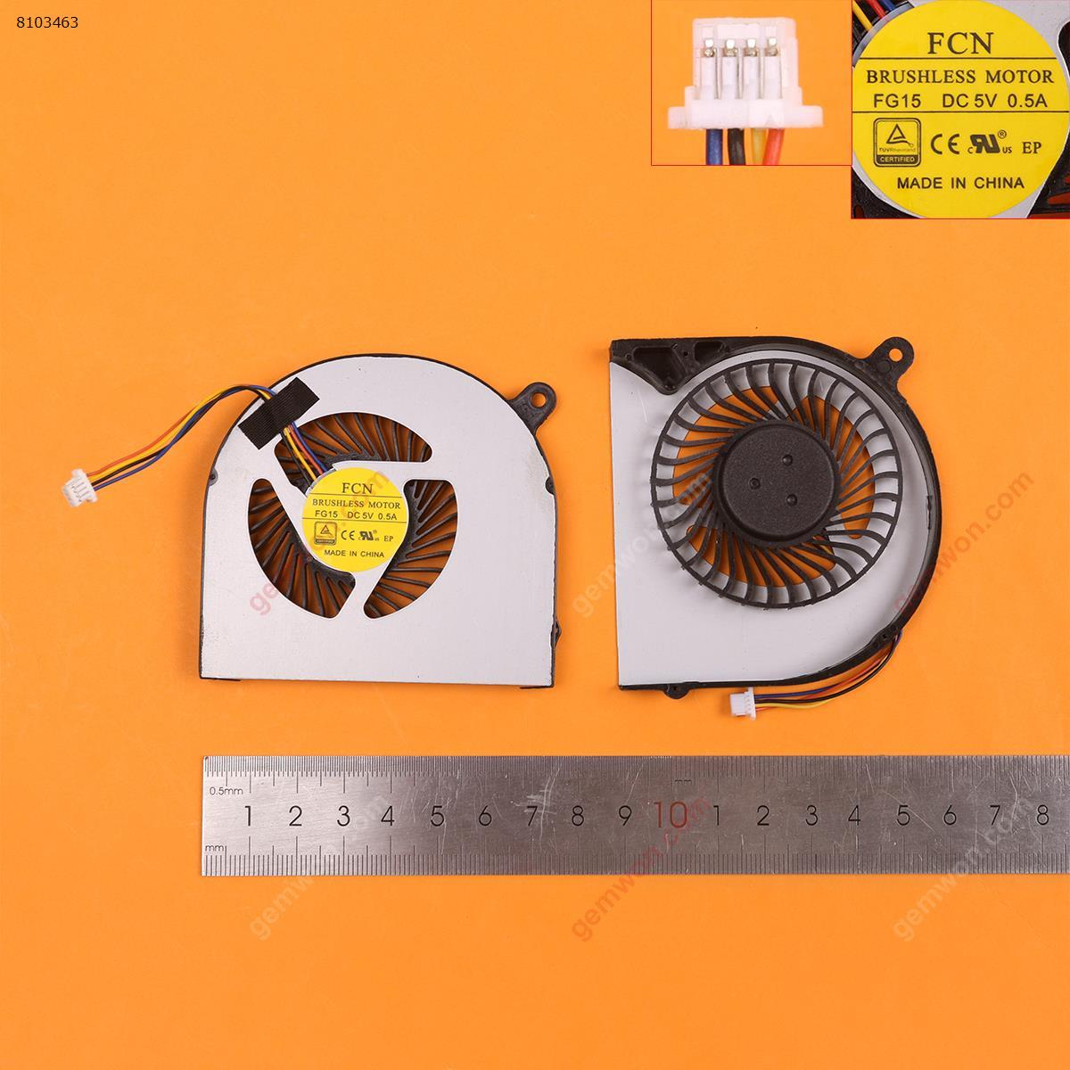 Picture of New Replacement CPU Cooling Fan For Acer V Nitro VN7-591 VN7-591G(Left+Right,OEMl) N/A Layout