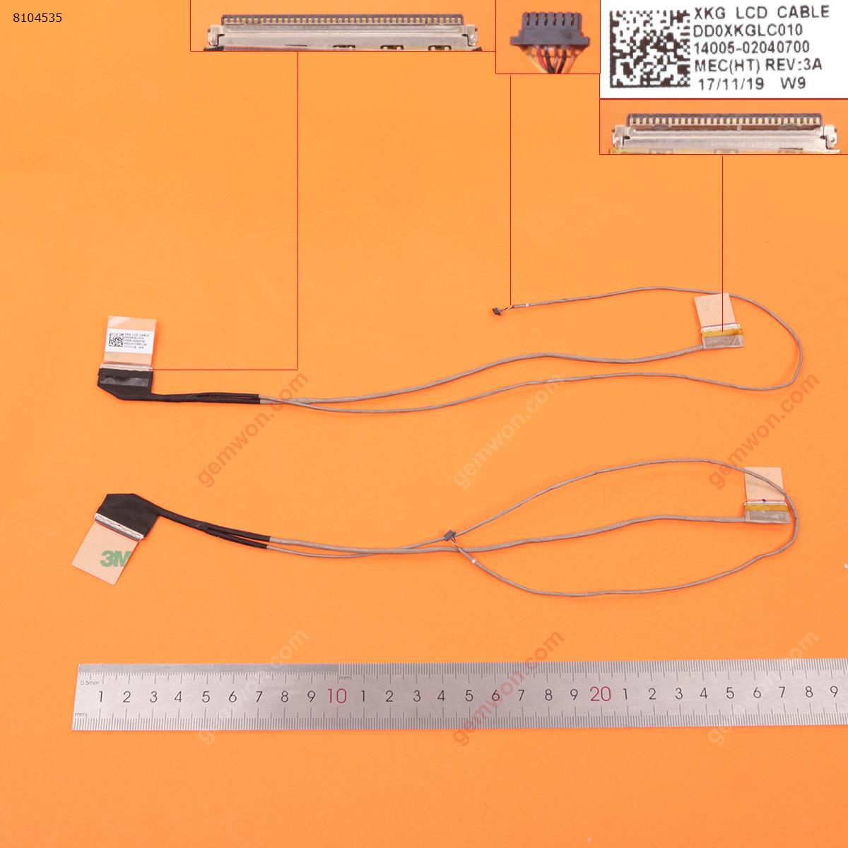 Picture of New LCD Display Screen Cable Replacement  For ASUS VivoBook X510 A510UA X510UN X510UR DD0XKGLC020，ORG
