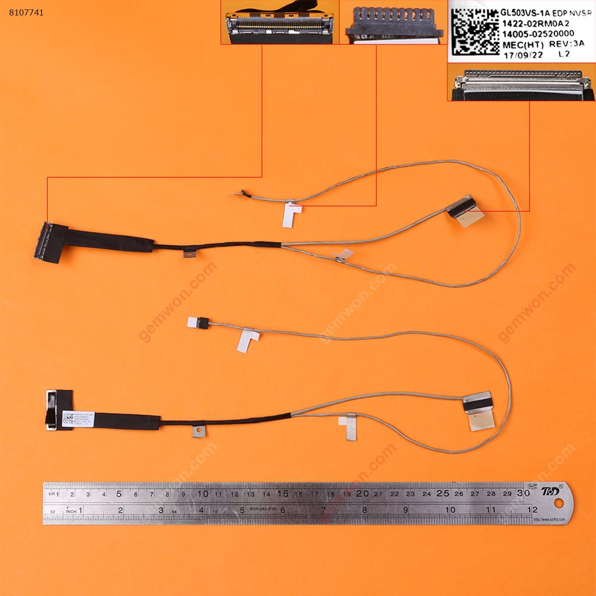 Picture of New LCD Display Screen Cable Replacement  For ASUS GL503VS-1A GL503VM-1C gl503v gl503vd gl503g ,ORG
