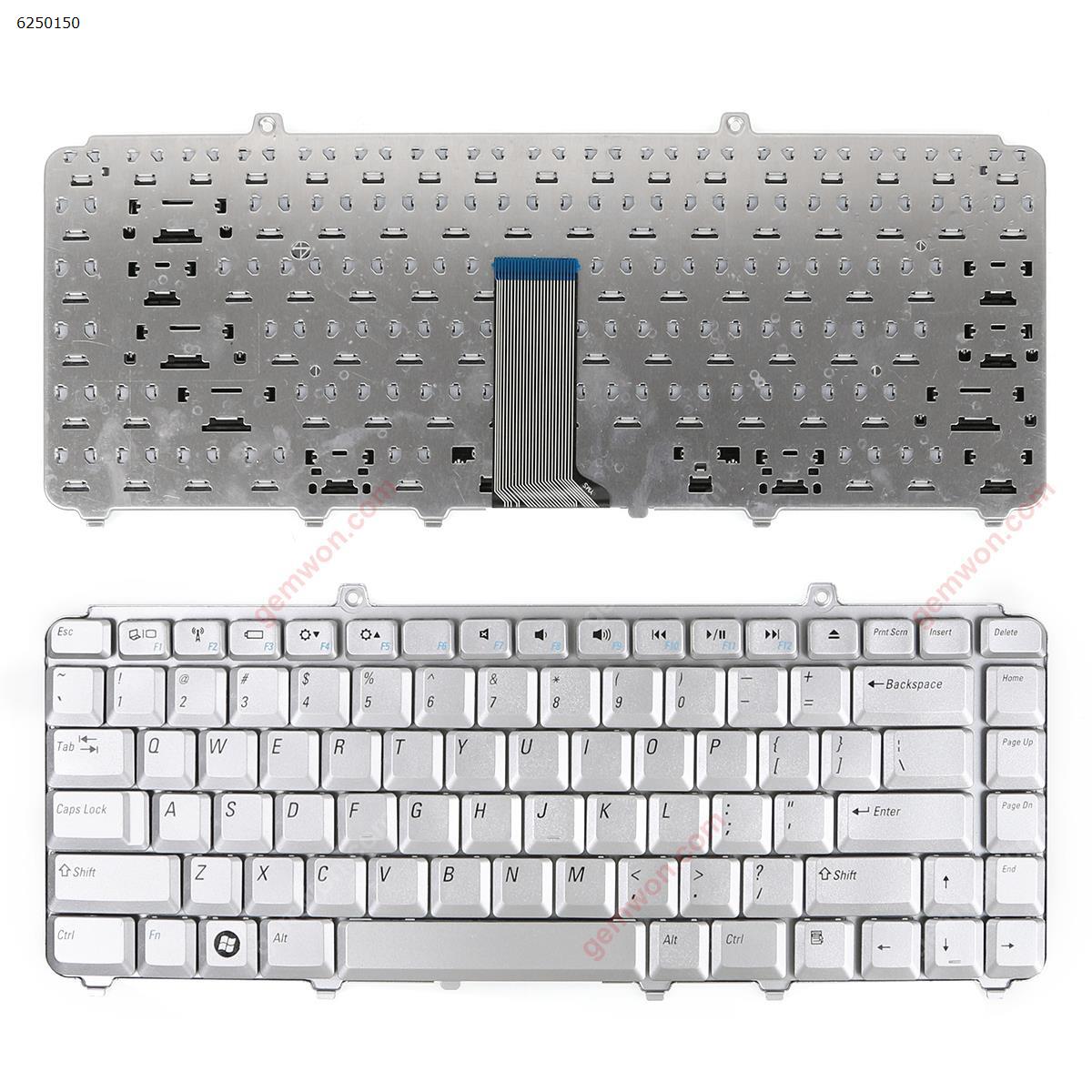 Picture of New Replacement Laptop Keyboard For DELL Inspiron 1420 1520 SILVER US Layout