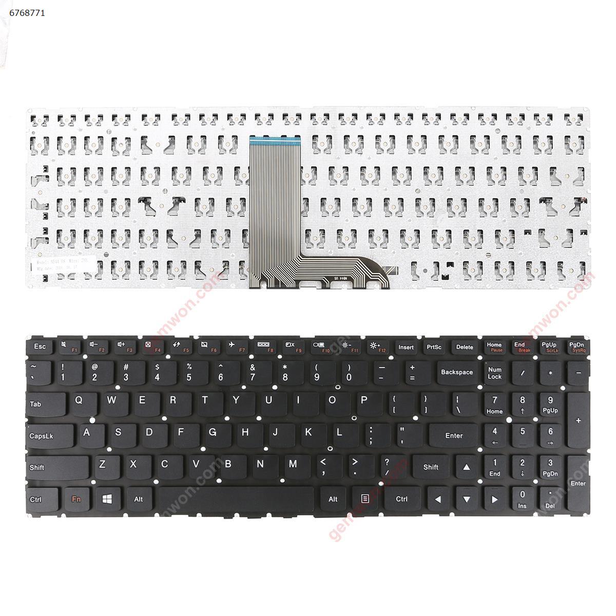 Picture of New Replacement Laptop Keyboard For Lenovo IdeaPad yoga 700-15ISK BLACK win8 (Without FRAME) US Layout