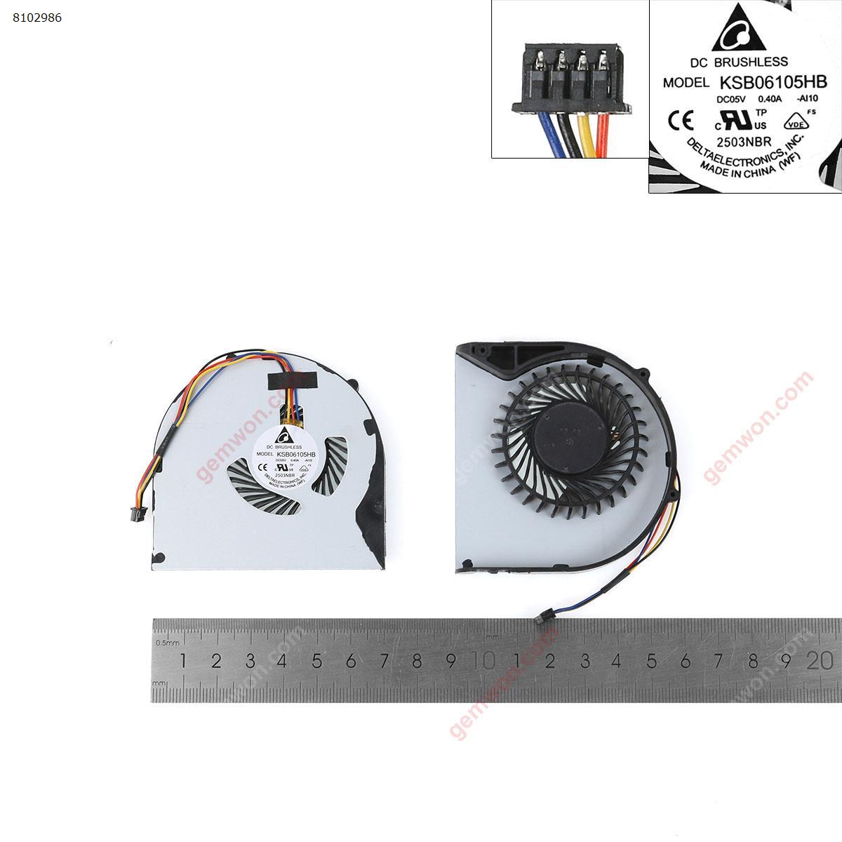 Picture of New Replacement CPU Cooling Fan For LENOVO B480 B480A B485-B490 B590 M490 M495 E49(High copy) KSB06105HB -BJ49 KSB06105HB -AI10 Layout