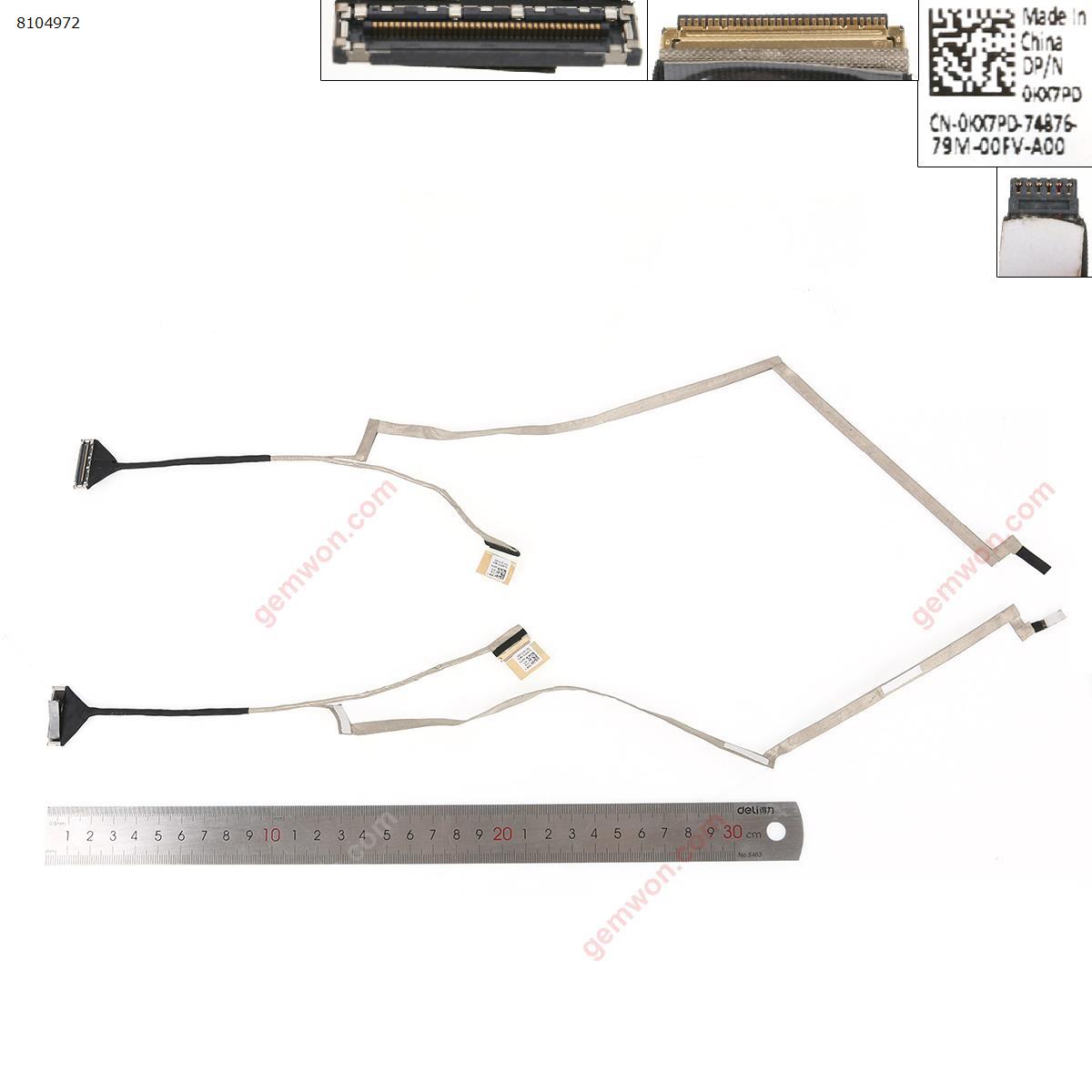 Picture of New LCD Display Screen Cable Replacement  For dell  3480 E3480   0KX7PD 450.09Z01.0012 ,ORG