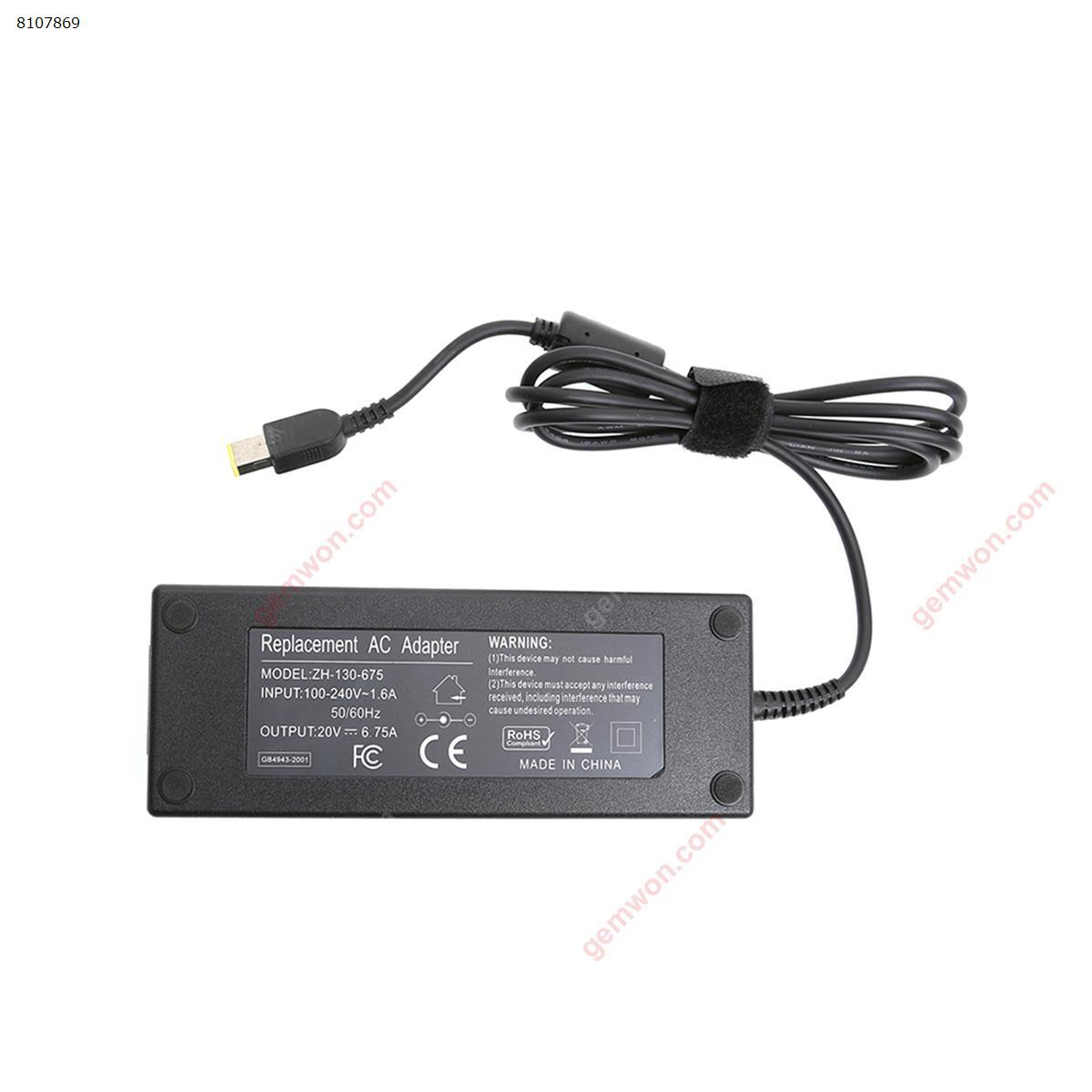Picture of Lenovo 20V 6.75A (Square) (High copy)