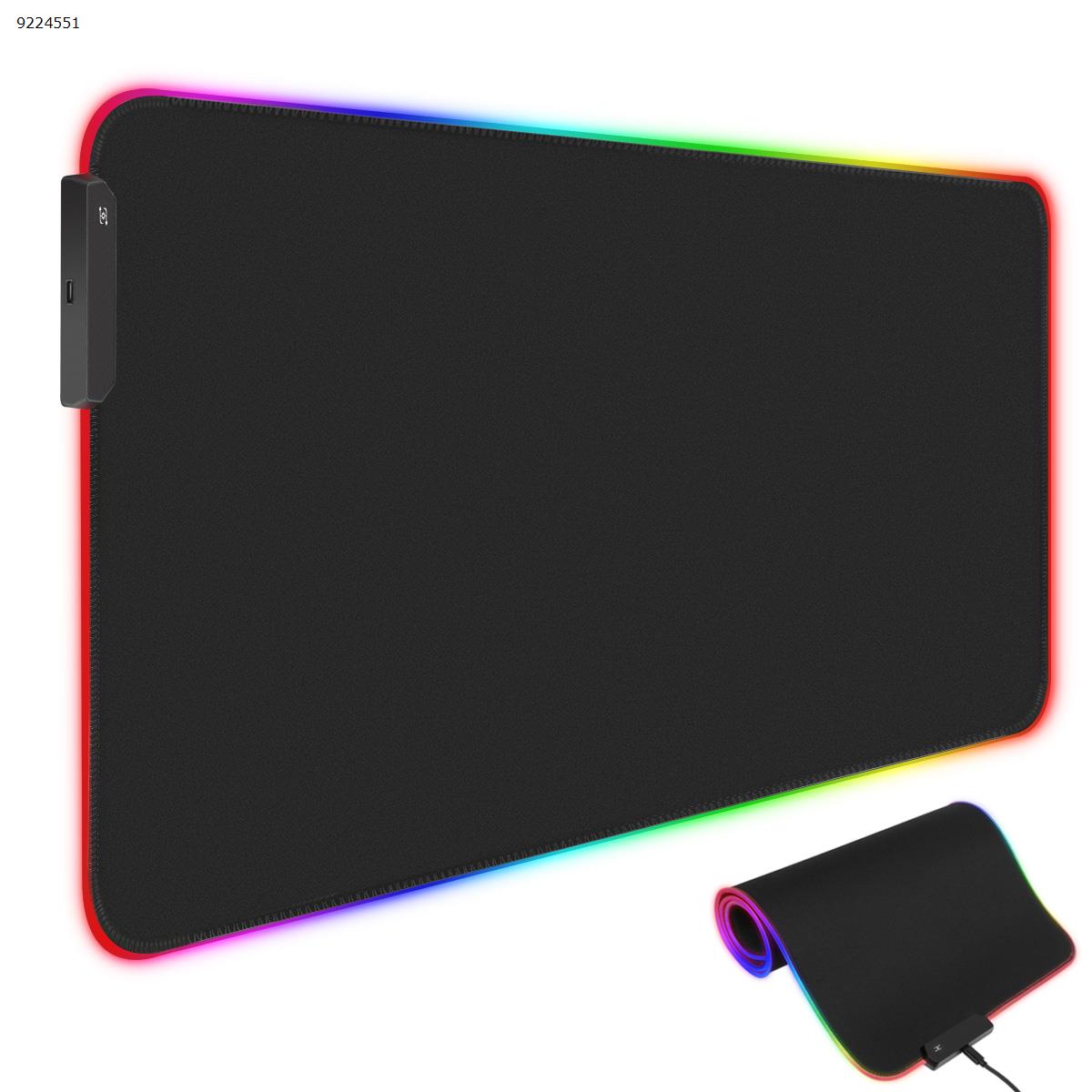 Picture of RGB Gaming Mouse Pad Large Mouse Pad Gamer Led Computer Mousepad Big Mouse Mat with Backlight Carpet For keyboard Desk Mat Mause