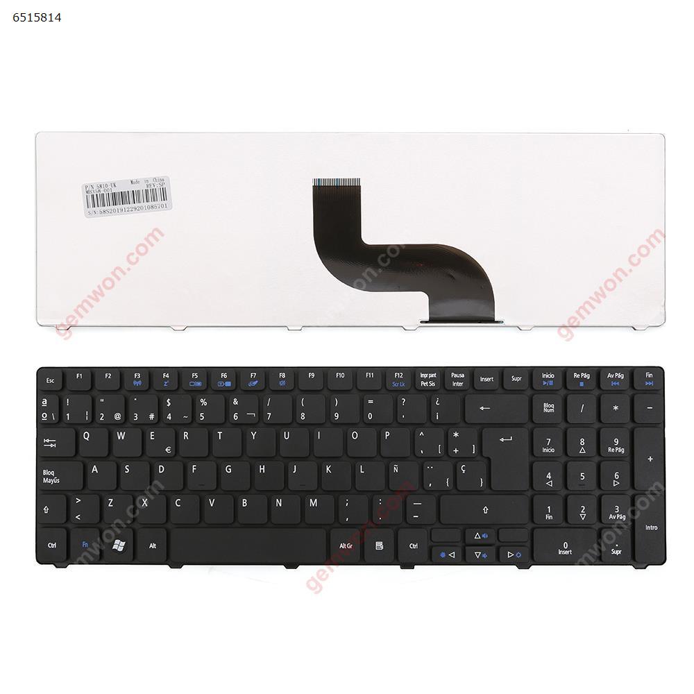 Picture of New Replacement Laptop Keyboard For ACER AS5810T 5410T 5536 5536G 5738 BLACK SP Layout