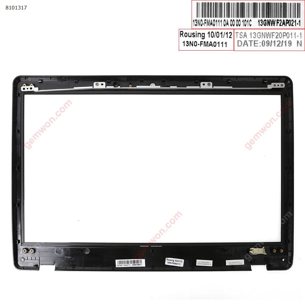 Picture of New Replacement Laptop Cover For ASUS N61J n61Ja N61JQ N61VG N61JV N61VF N61  LCD Front Frame  glass Cover Black