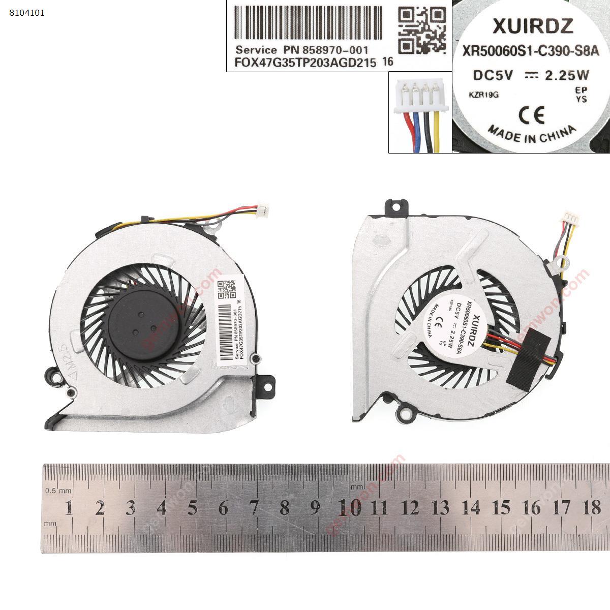 Picture of New Replacement CPU Cooling Fan For HP Pavilion 15Z-A 15-AB 17-G 17-G015DX(OEM) N/A Layout