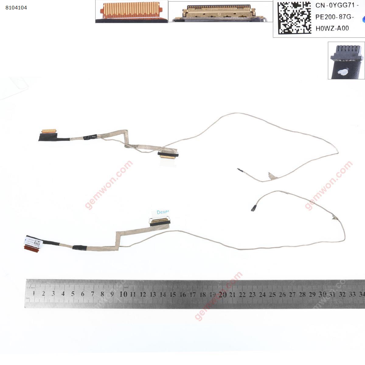Picture of New LCD Display Screen Cable Replacement  For Dell  5000 14 Vostro 5471 V5471   0YGG71,ORG