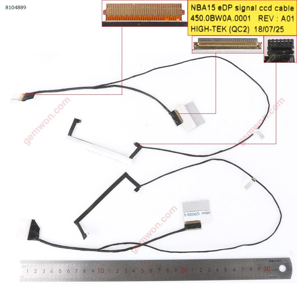 Picture of New LCD Display Screen Cable Replacement  For HP 15-BR 15-BR077NR 15-br005TX 450.0bw0a.0001 ,ORG