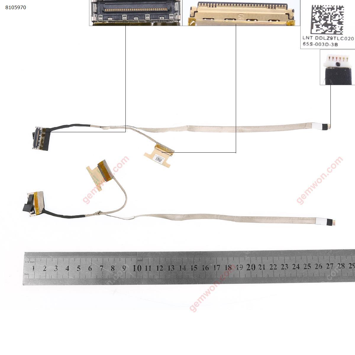 Picture of New LCD Display Screen Cable Replacement  For Lenovo   U430P U430T U430  High marks TOUCH DDLZ9TLC020,ORG