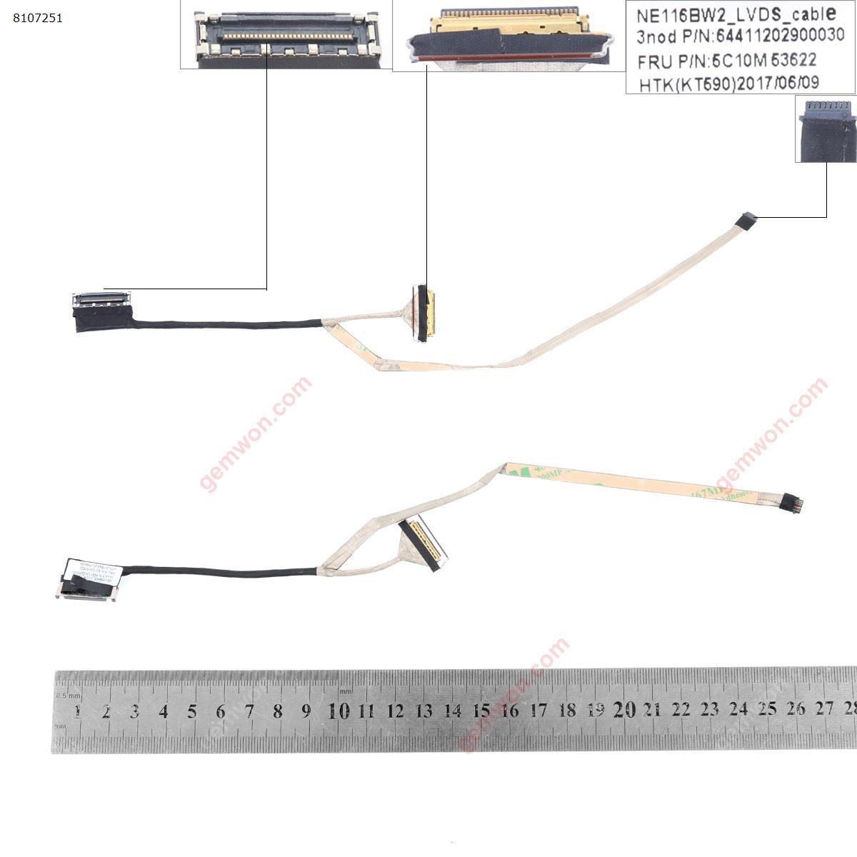 Picture of New LCD Display Screen Cable Replacement  For Lenovo 110S-11Br 110s-11  64411202900030 ,ORG