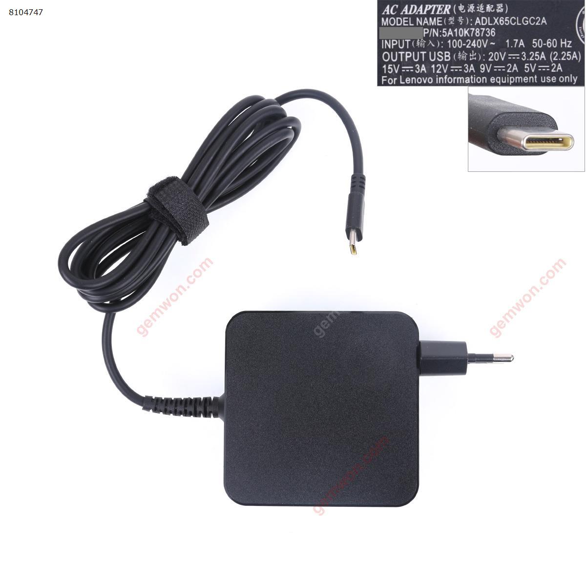 Picture of Lenovo 20V 3.25A/15V 3A /12V 3A/9V 2A/5V 2A  Type-C （High Copy）