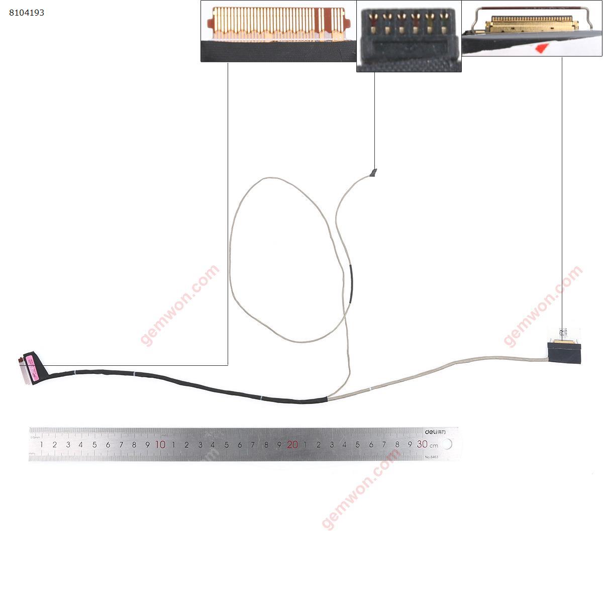 Picture of New LCD Display Screen Cable Replacement  For DELL G3 3579 3449 3779  0MVJ46 DC02002Z500 ，ORG