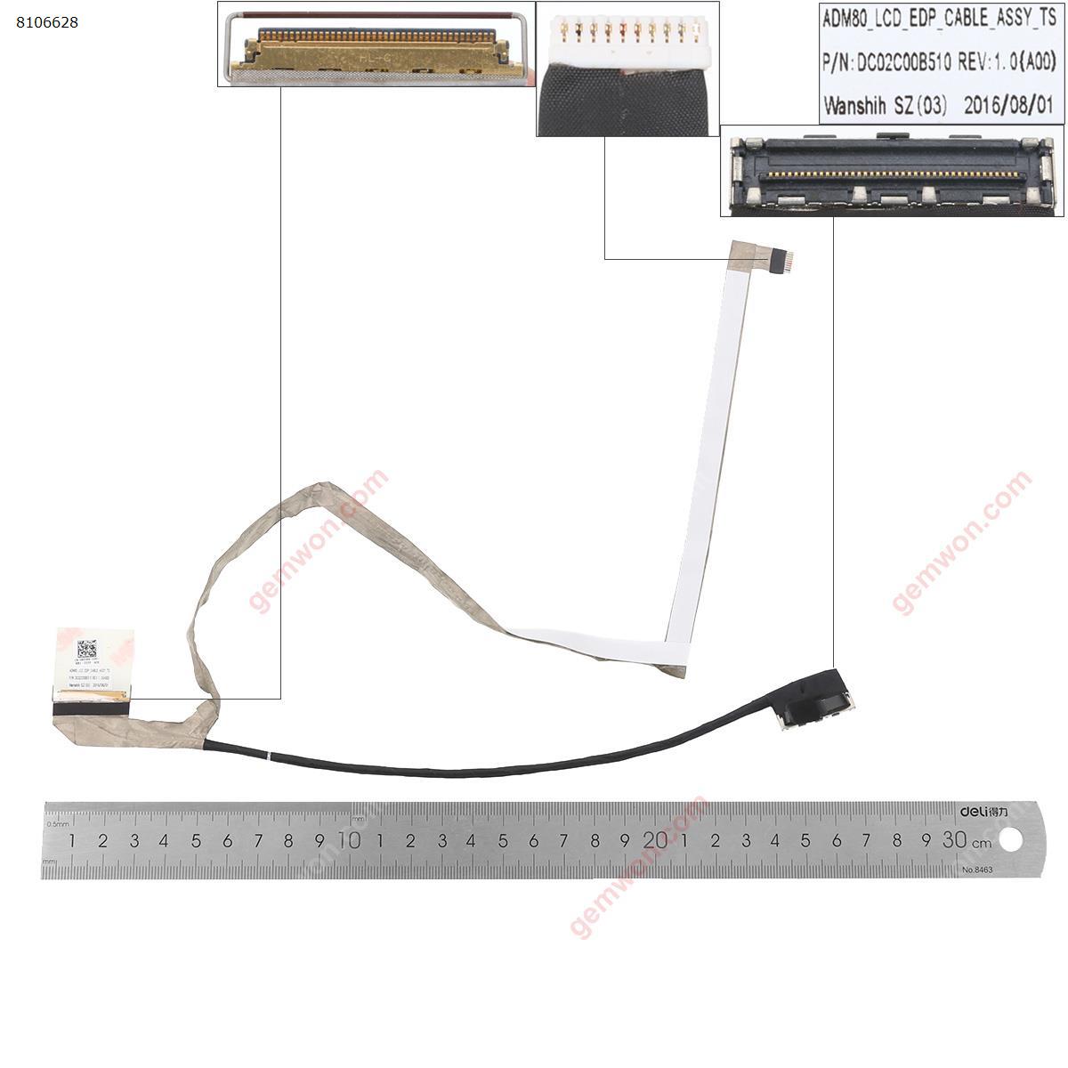 Picture of New LCD Display Screen Cable Replacement  For E5570 m3510 P48F  085V99 DC02C00B510  40pin WITH TOUCH,ORG