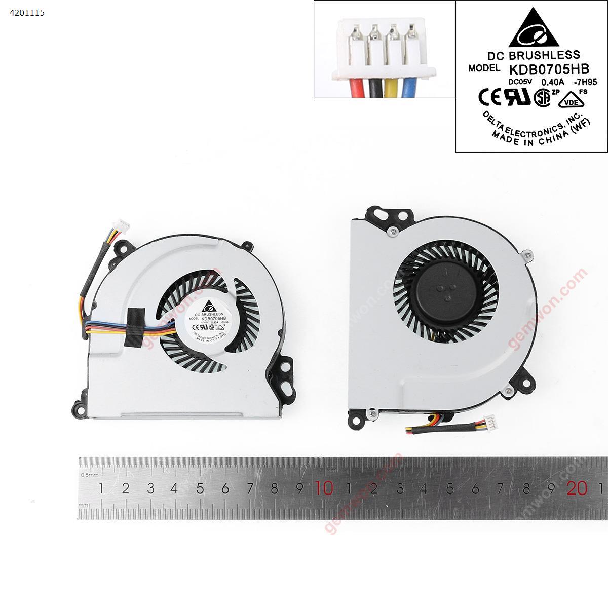 Picture of New Replacement CPU Cooling Fan For HP ENVY 15-J series ENVY 17-J series(OEM) DFS531105MC0T     6033B0032801A02 Layout