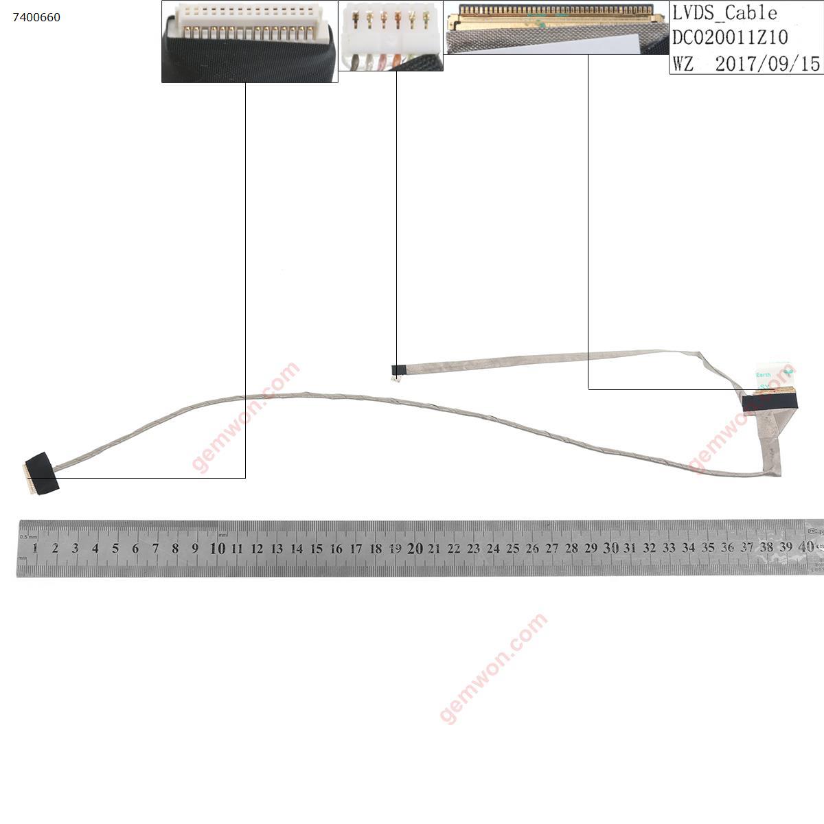 Picture of New LCD Display Screen Cable Replacement  For TOSHIBA C660 C660D (version 1)，OEM