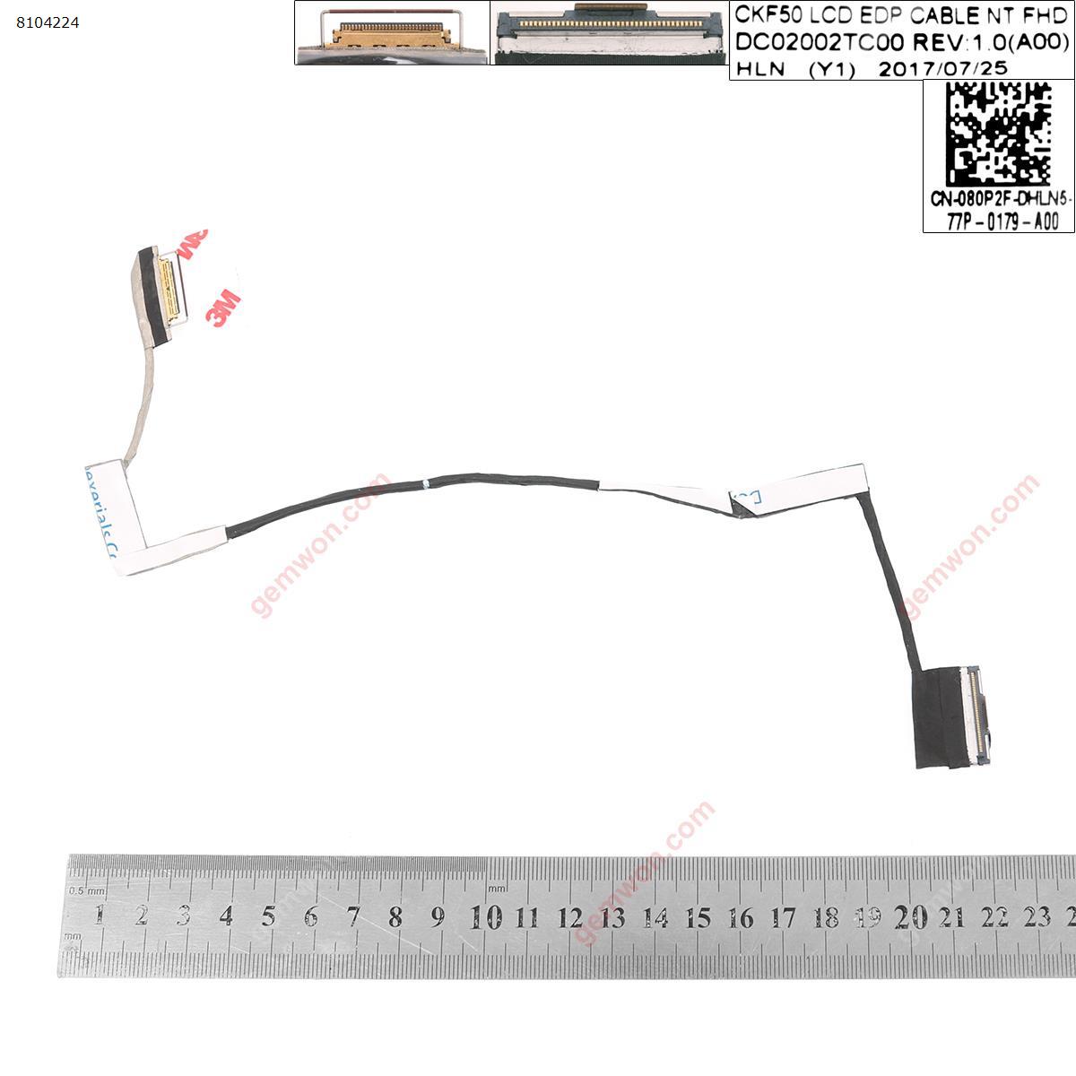 Picture of New LCD Display Screen Cable Replacement  For DELL 7000 7577 7587 7570 7588，ORG