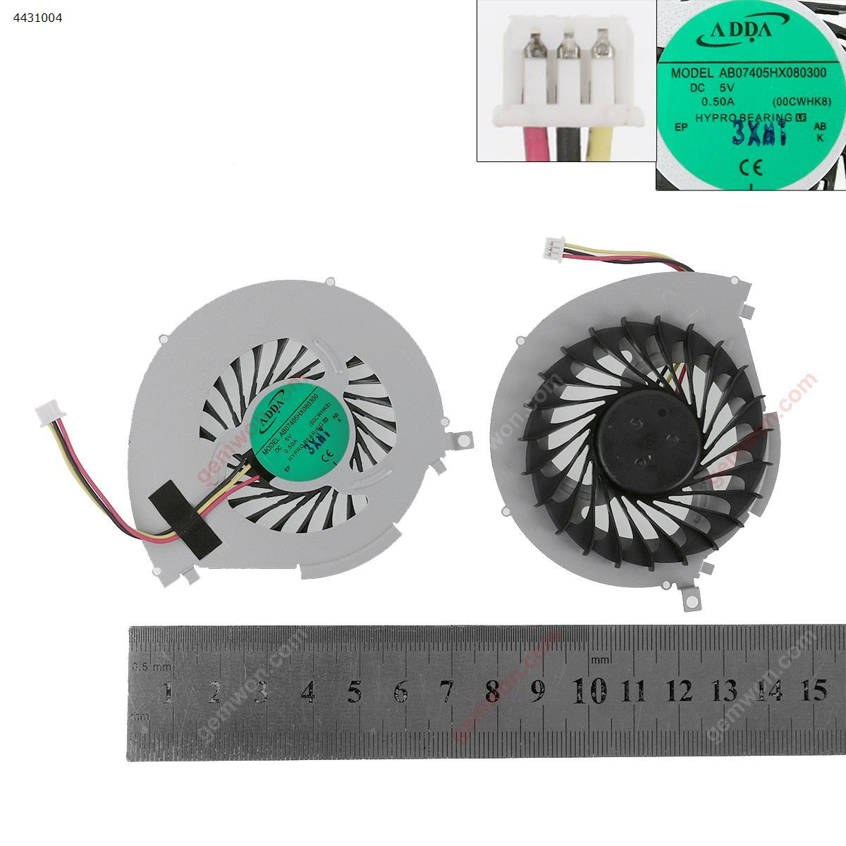 Picture of New Replacement CPU Cooling Fan For SONY SVF 142 SVF142A27T SVF142A1DT SVF142C28T(Original) AB07405HX080300 00CWHK8 Layout