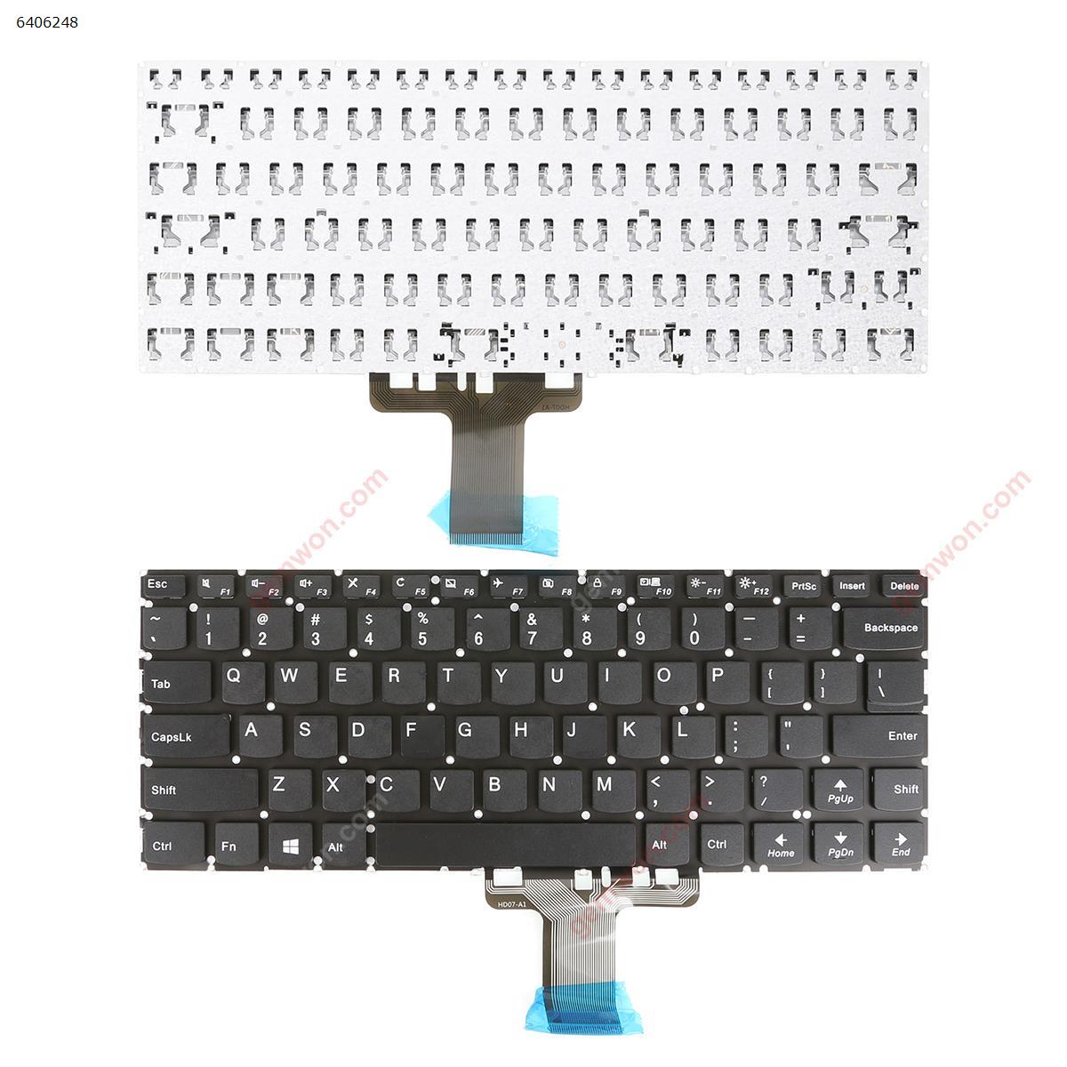 Picture of New Replacement Laptop Keyboard For lenovo Ideapad 310S-14 310S-14ISK 510S-14IKB 710S-14 BLACK win8(Without FRAME  ，Without  Foil ) US Layout