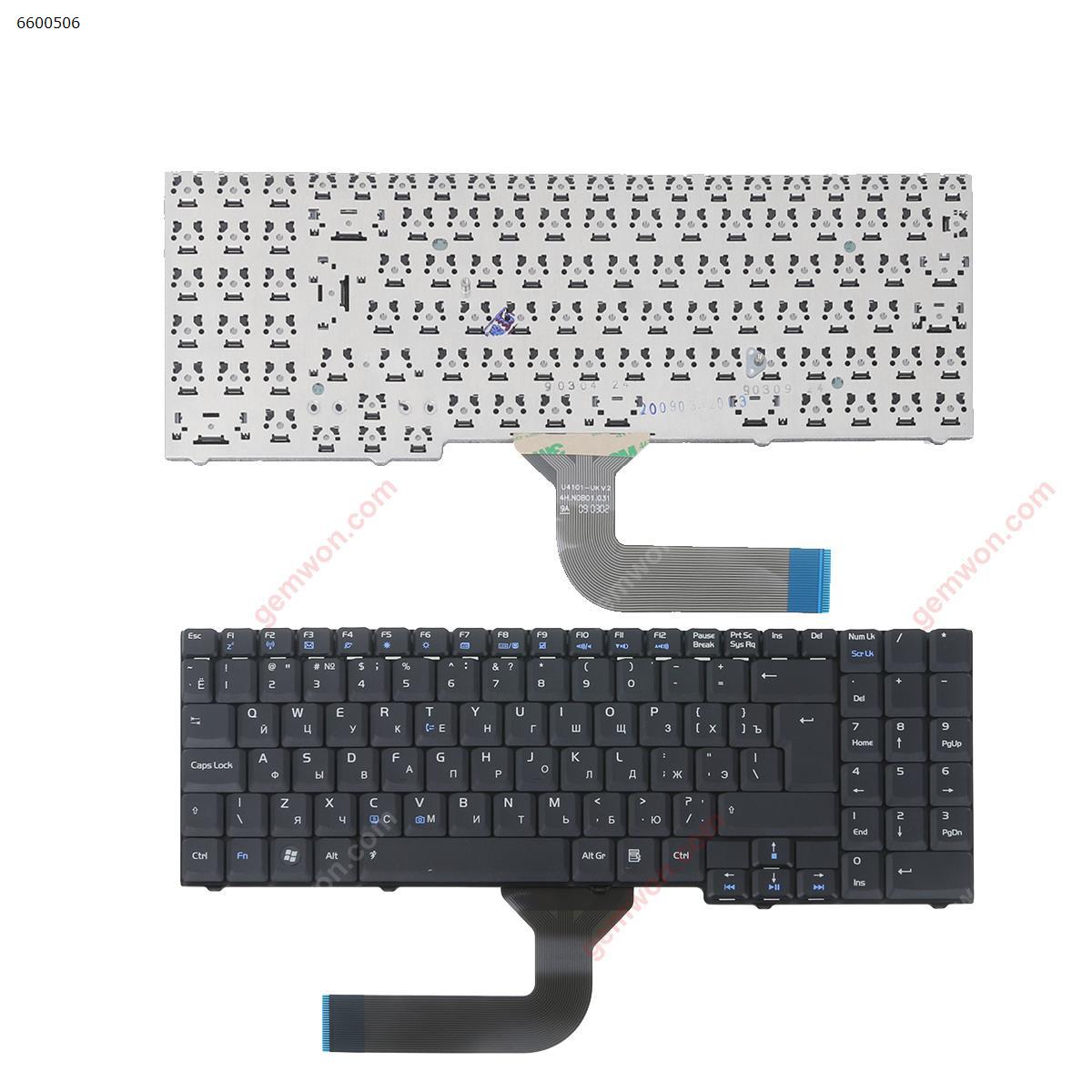 Picture of New Replacement Laptop Keyboard For ASUS M70 M50 X71 BLACK RU Layout