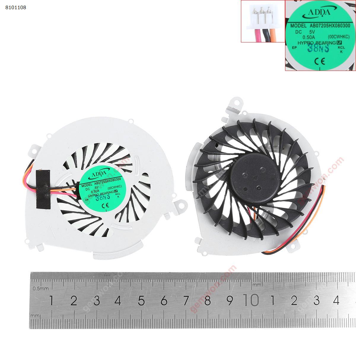 Picture of New Replacement CPU Cooling Fan For SONY SVF143A1YT svf1431bycw SVF14217SC（Original） N/A Layout
