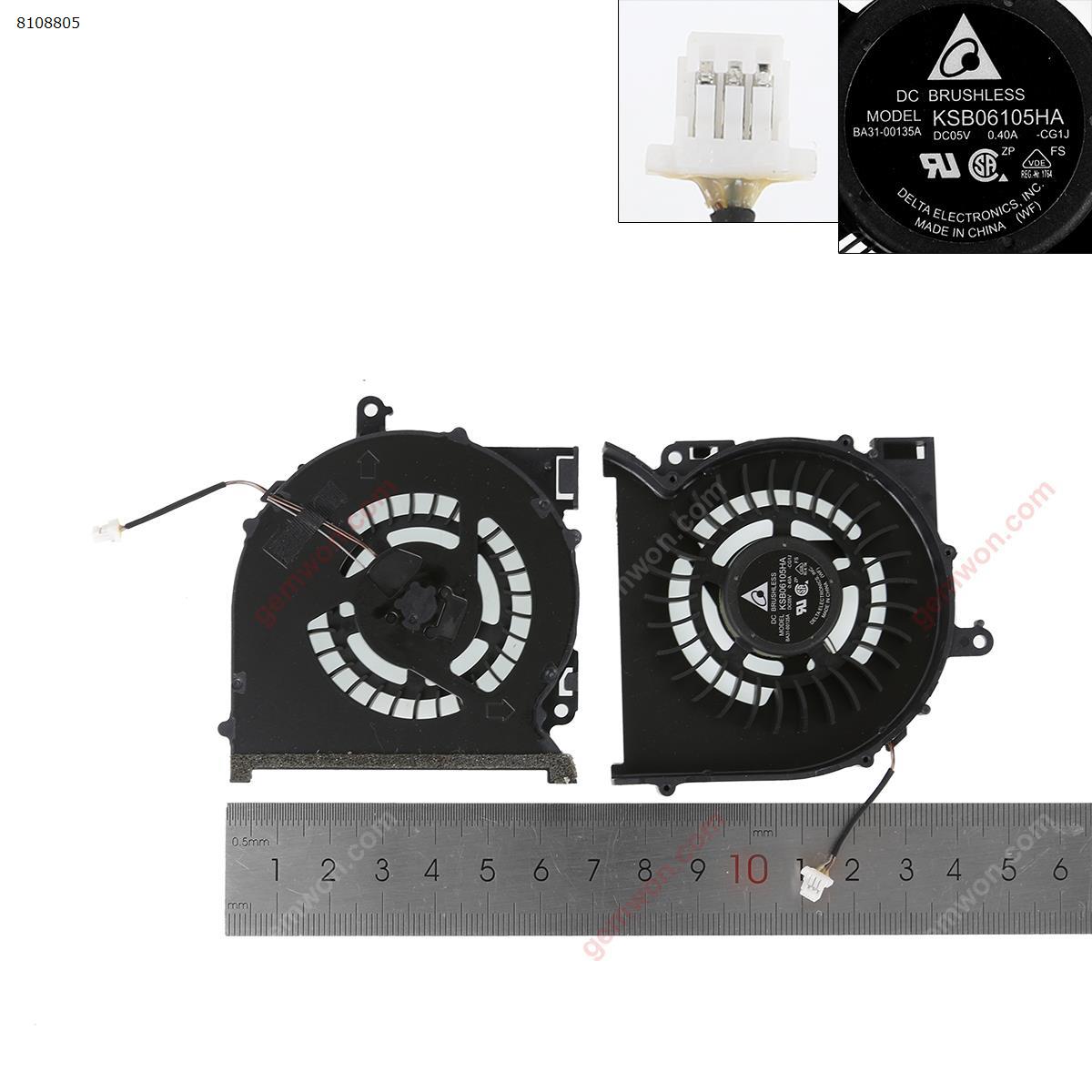 Picture of New Replacement CPU Cooling Fan For Samsung NP770Z5E NP780Z5E NP870Z5E NP870Z5G NP880Z5E NP680Z5 NP670Z5E(Original) DFS501105FR0T BA31-00136A   KSB06105HA-CG1J Layout