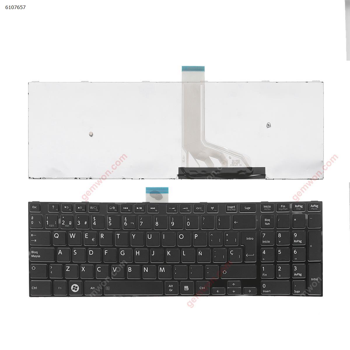 Picture of New Replacement Laptop Keyboard For TOSHIBA C50D-B GLOSSY FRAME BLACK(For Win8) SP Layout