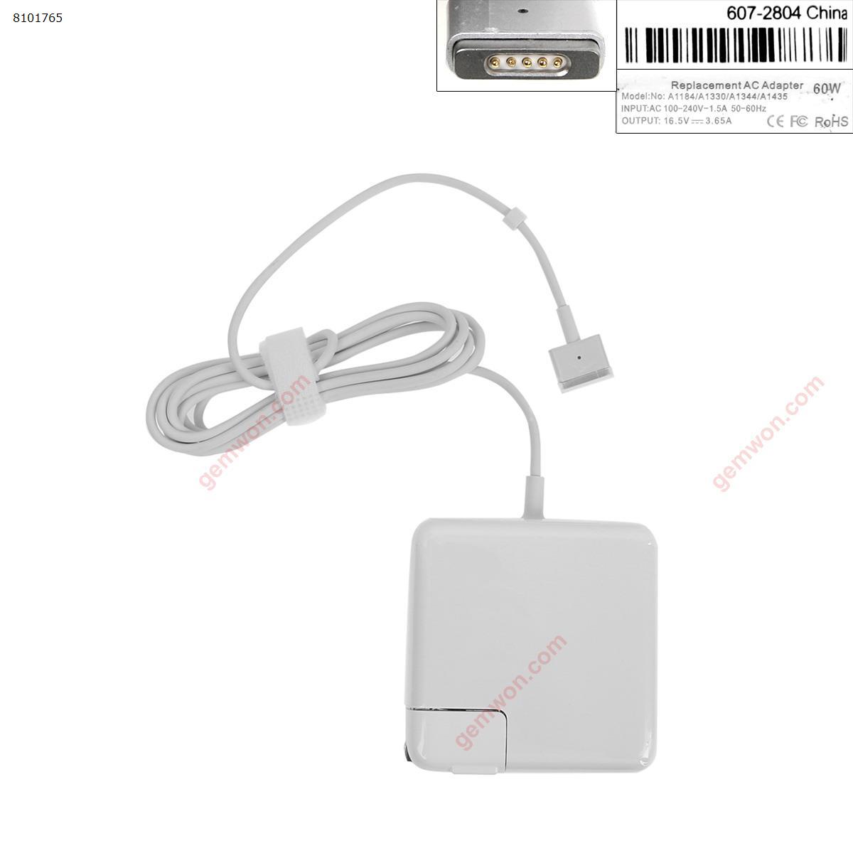 Picture of Apple Macbook 16.5V 3.65A 60W Connector Shape T For A1502 (High copy) MS2 Plug：US