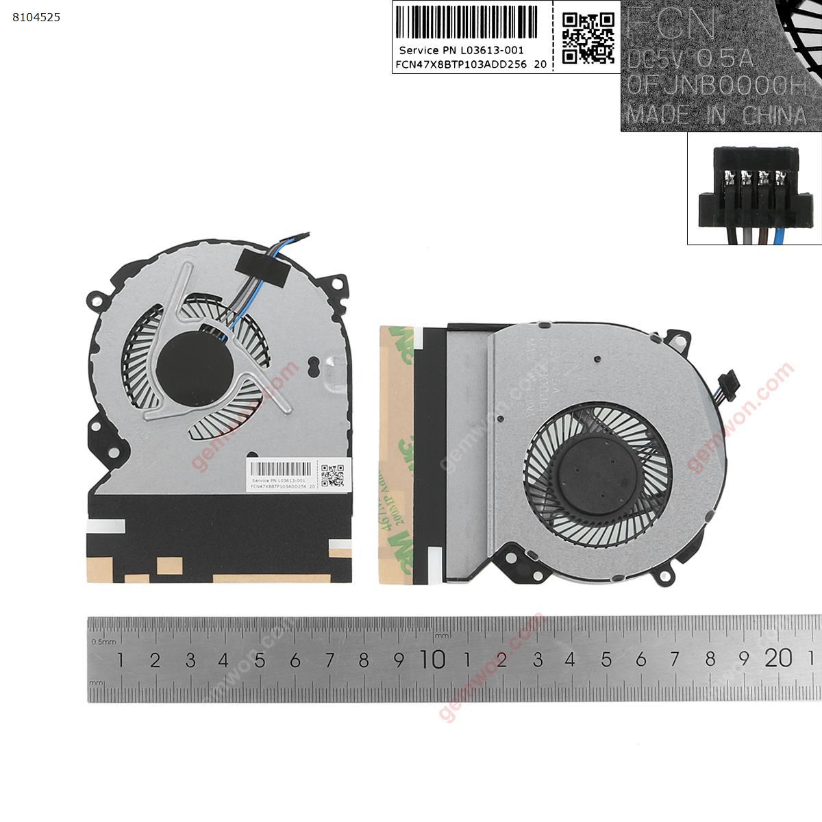 Picture of New Replacement CPU Cooling Fan For HP HSN-Q08C war 66 Pro G1 440 G5（Original） L03613-0 Layout