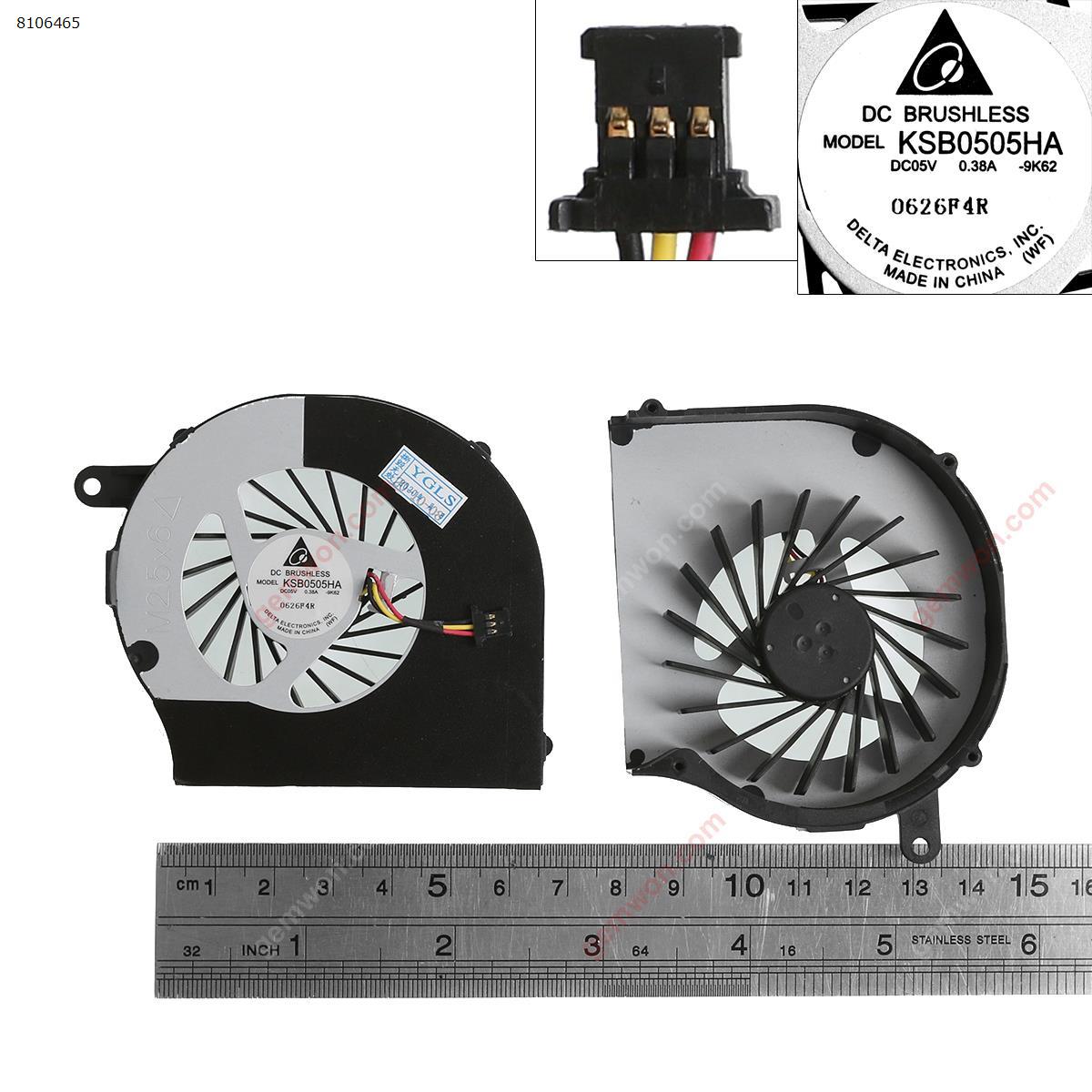 Picture of New Replacement CPU Cooling Fan For HP CQ62 G62 G72 CQ72 （Original） DFS651312CC0T 739393-001 Layout