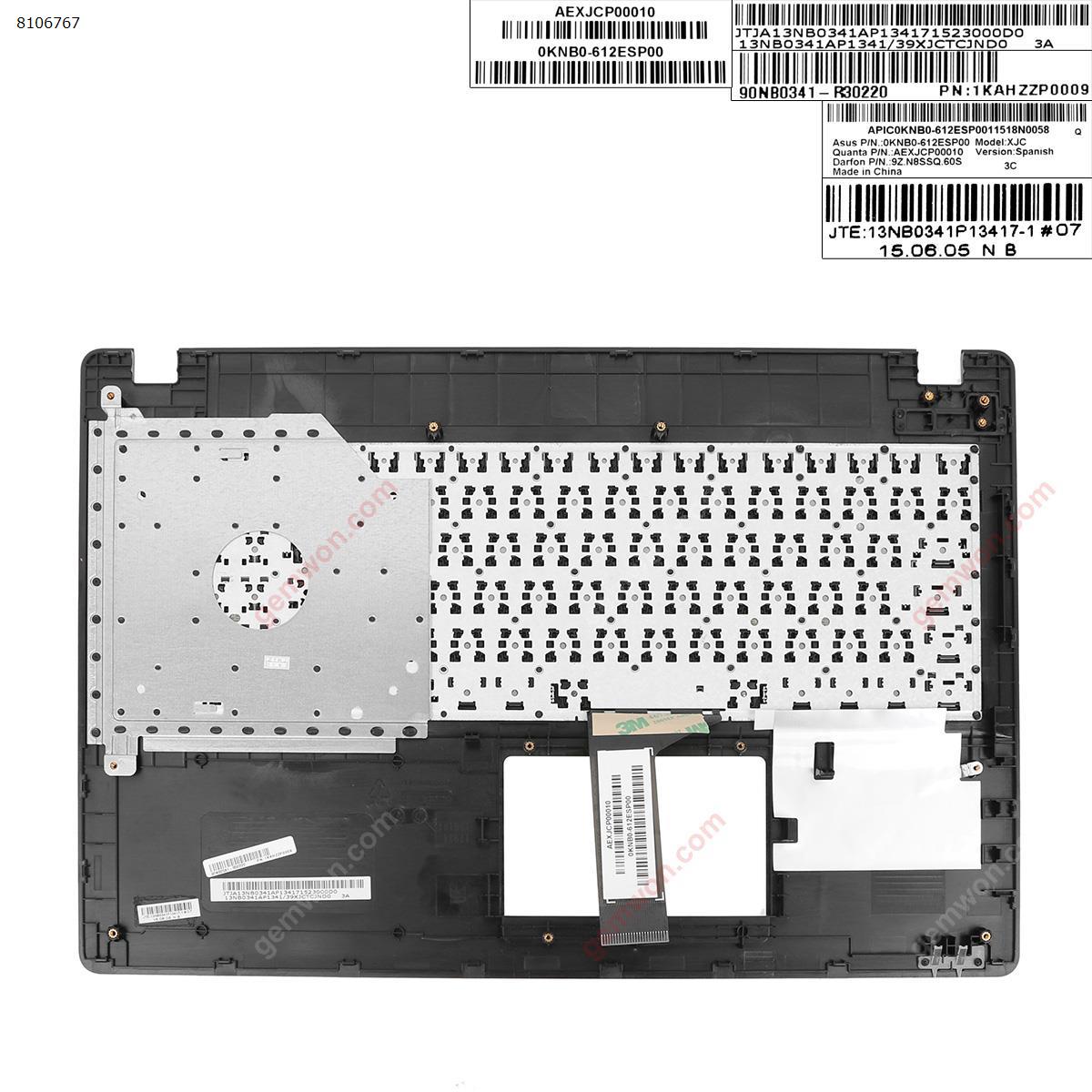 Picture of ASUS X551 palmres with SP keyboard case Upper cover Black