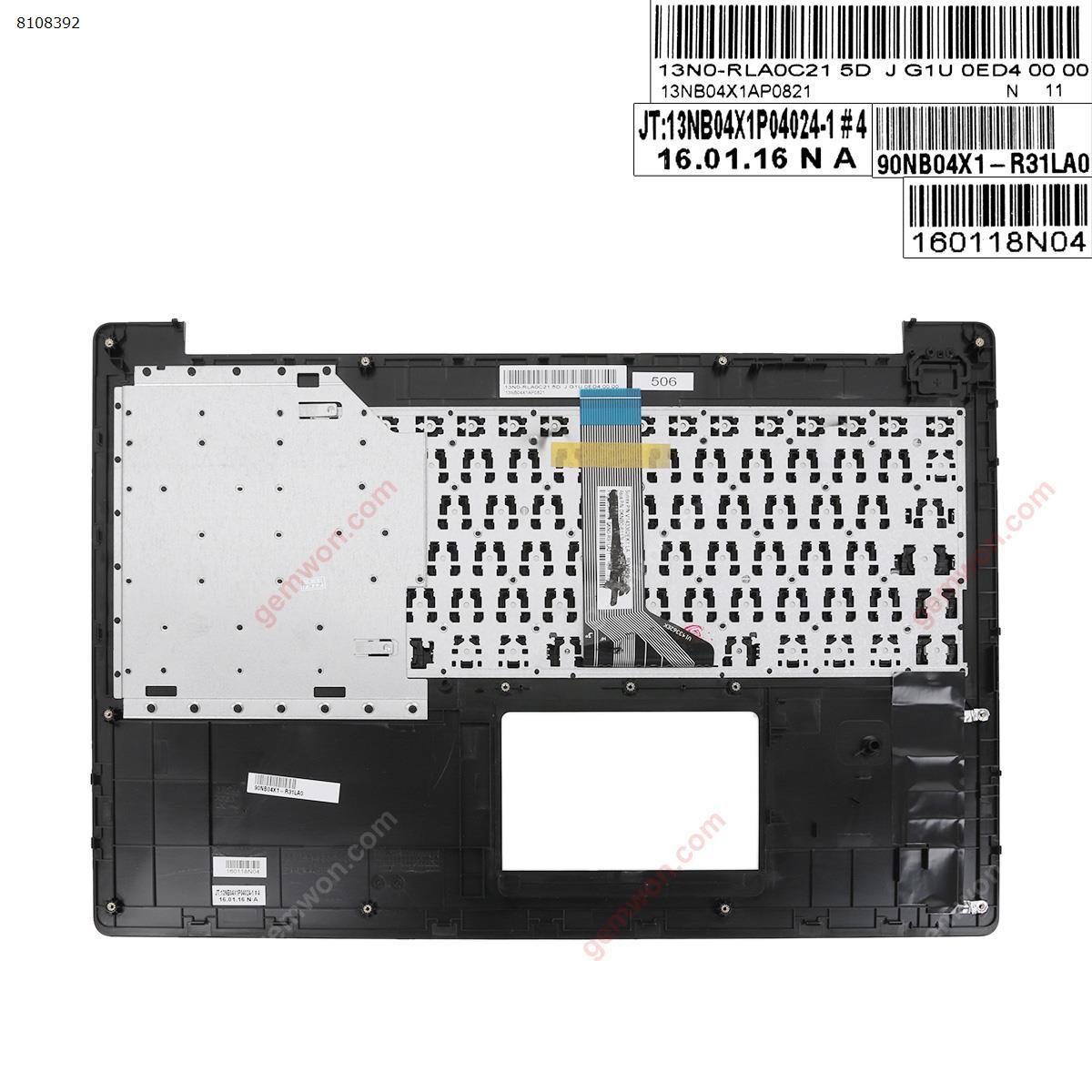 Picture of ASUS X553 palmres with SP keyboard case Upper cover Black