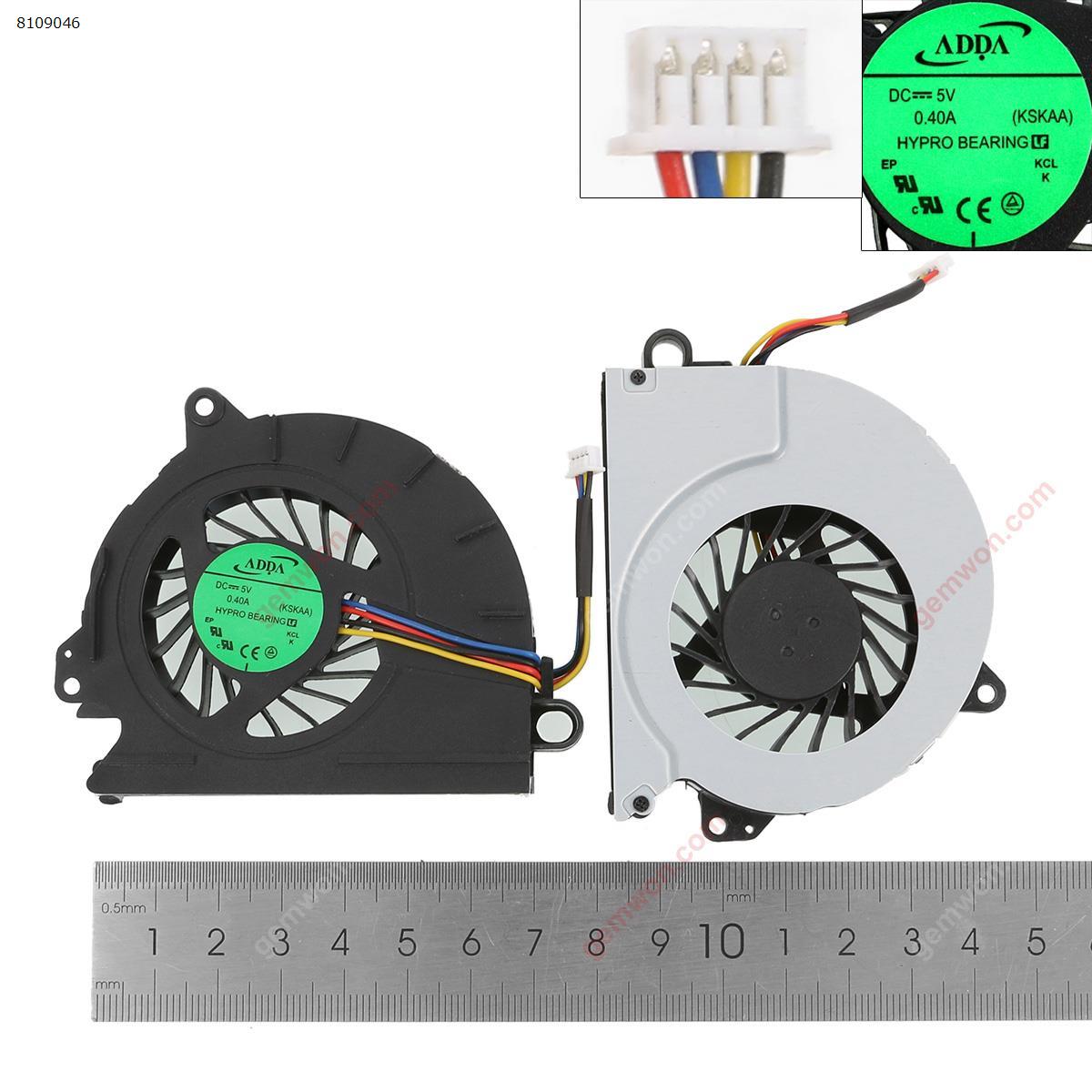 Picture of New Replacement CPU Cooling Fan For HP EliteBook 8440P 8440W CPU（OEM） N/A Layout