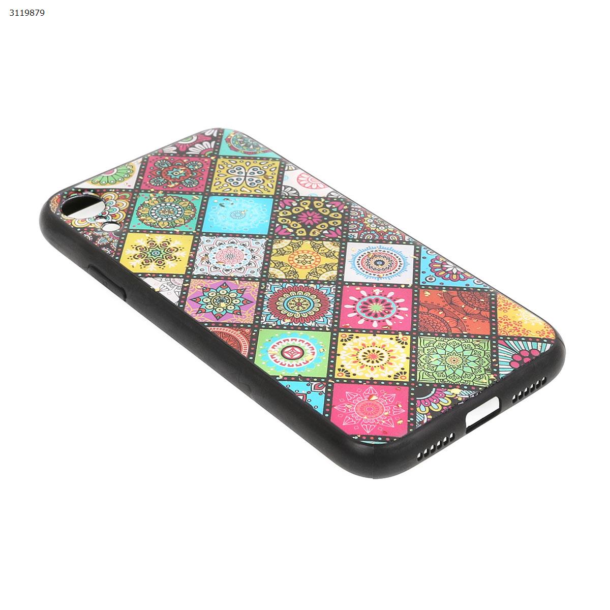 Picture of iPhone  XR Epoxy color kaleidoscope mobile phone case, imitation glass silver standard all-inclusive soft shell