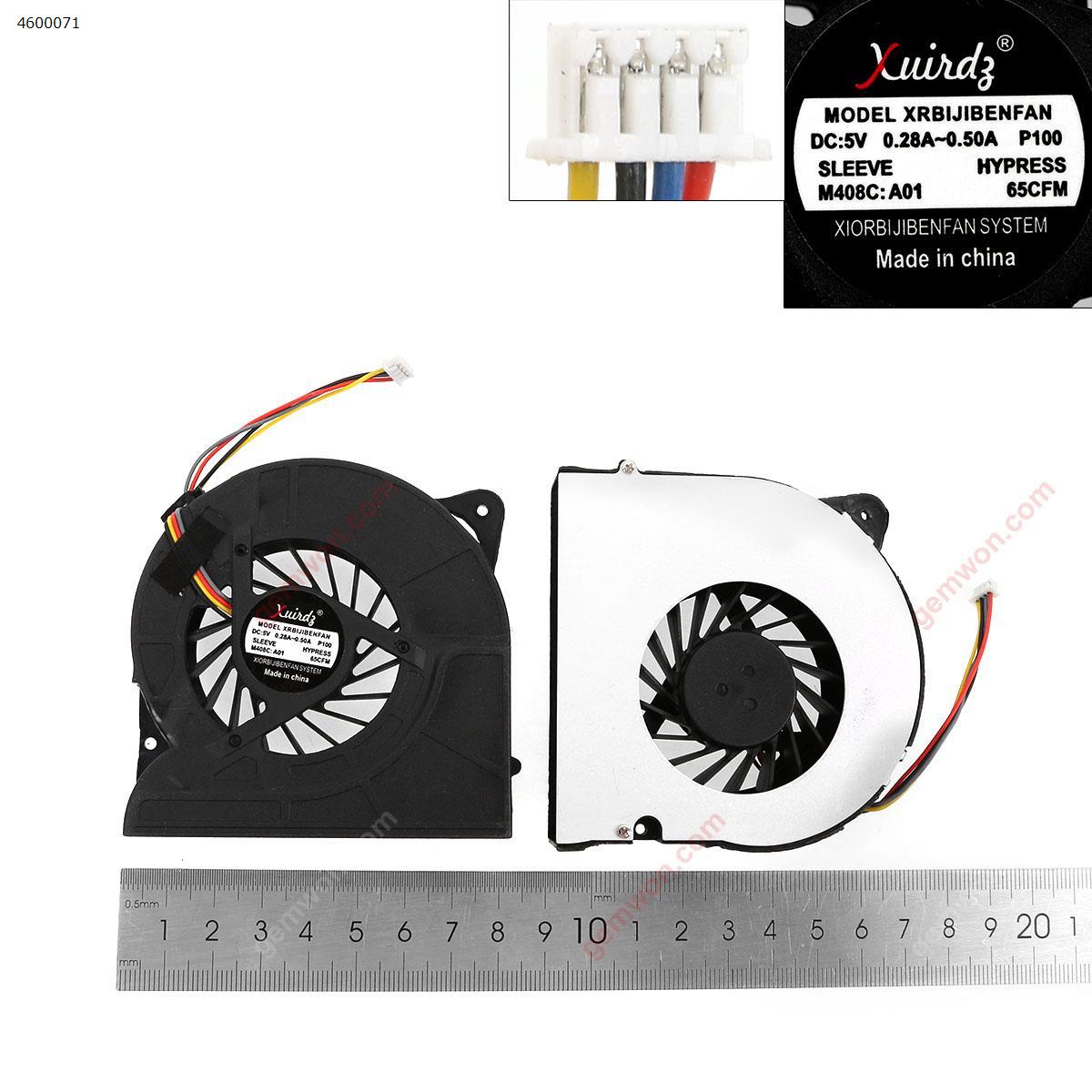 Picture of New Replacement CPU Cooling Fan For ASUS X71(For thickness:15mm,version 1,OEM) KDB0705HB 8E61 Layout