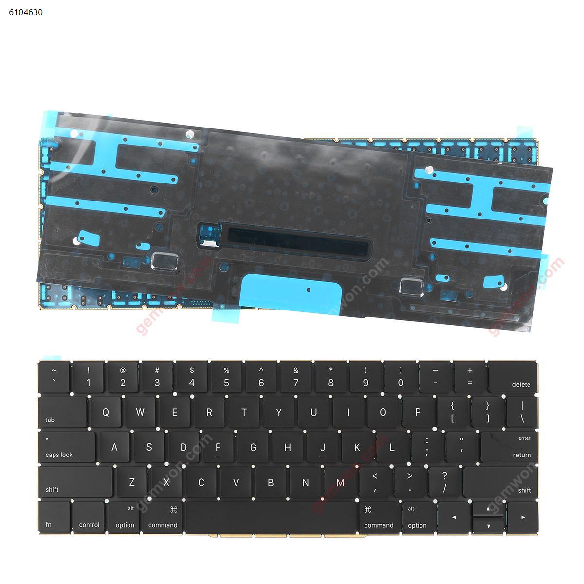 Picture of New Replacement Laptop Keyboard For Apple MacBook Pro A1707 15" Black  (With Backlit Board) US Layout