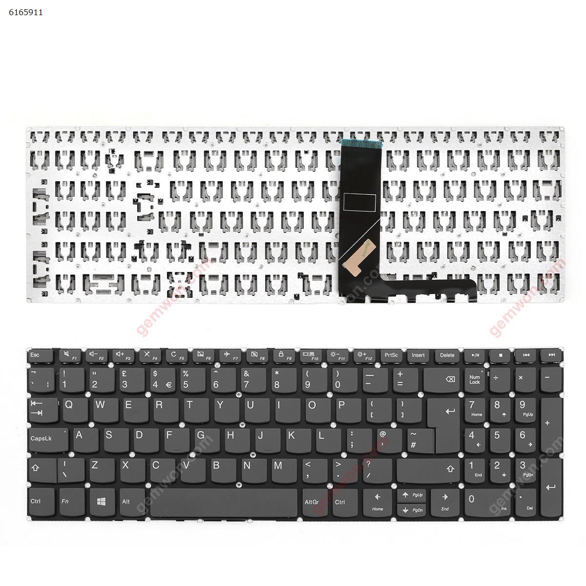 Picture of New Replacement Laptop Keyboard For Lenovo IdeaPad 330-15IKB GRAY win8(Without FRAME, Without Foil) Uk Layout