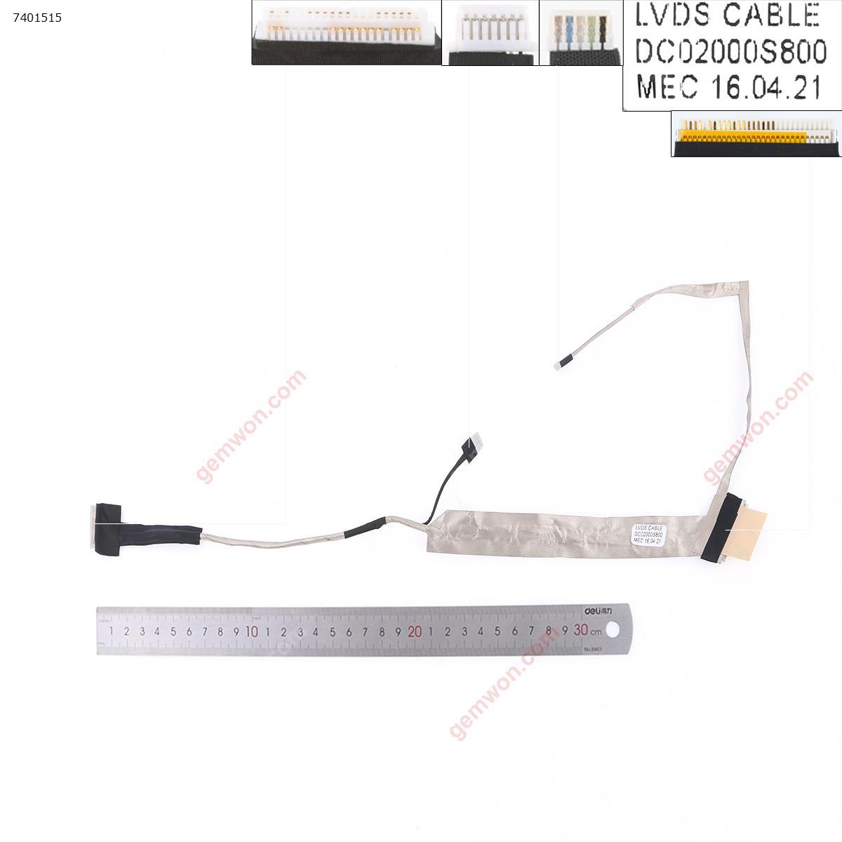 Picture of New LCD Display Screen Cable Replacement  For TOSHIBA L500 L500D L505 L505D LCD，OEM