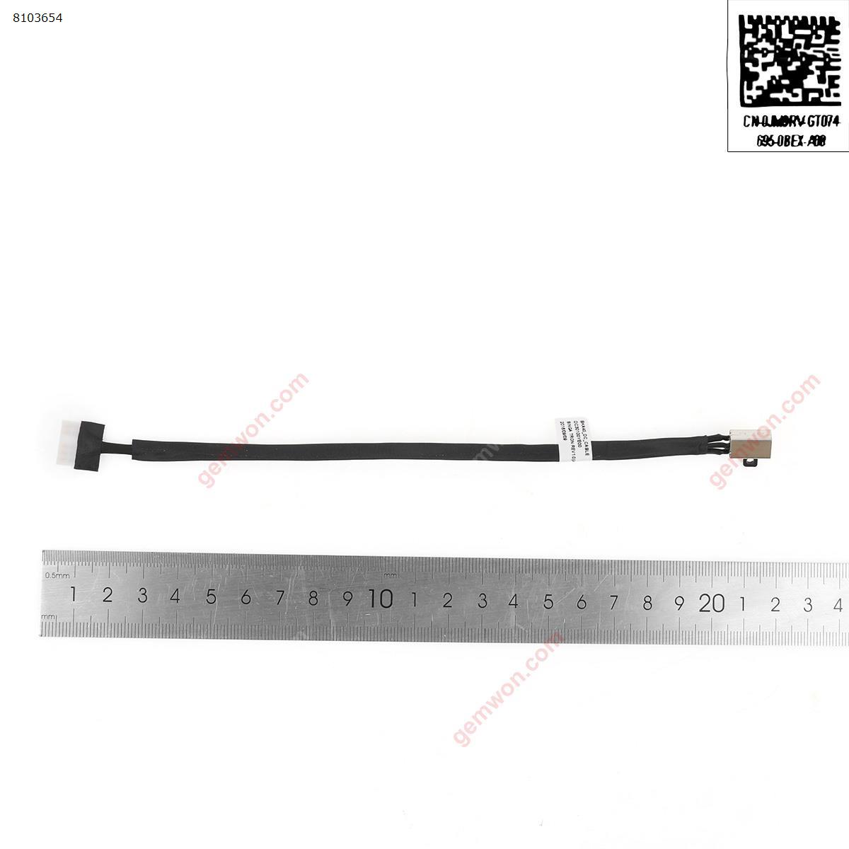 Picture of DC POWER JACK HARNESS CABLE FOR DELL INSPIRON 14-7460 14-7560 JM9RV DC30100YE00  21CM